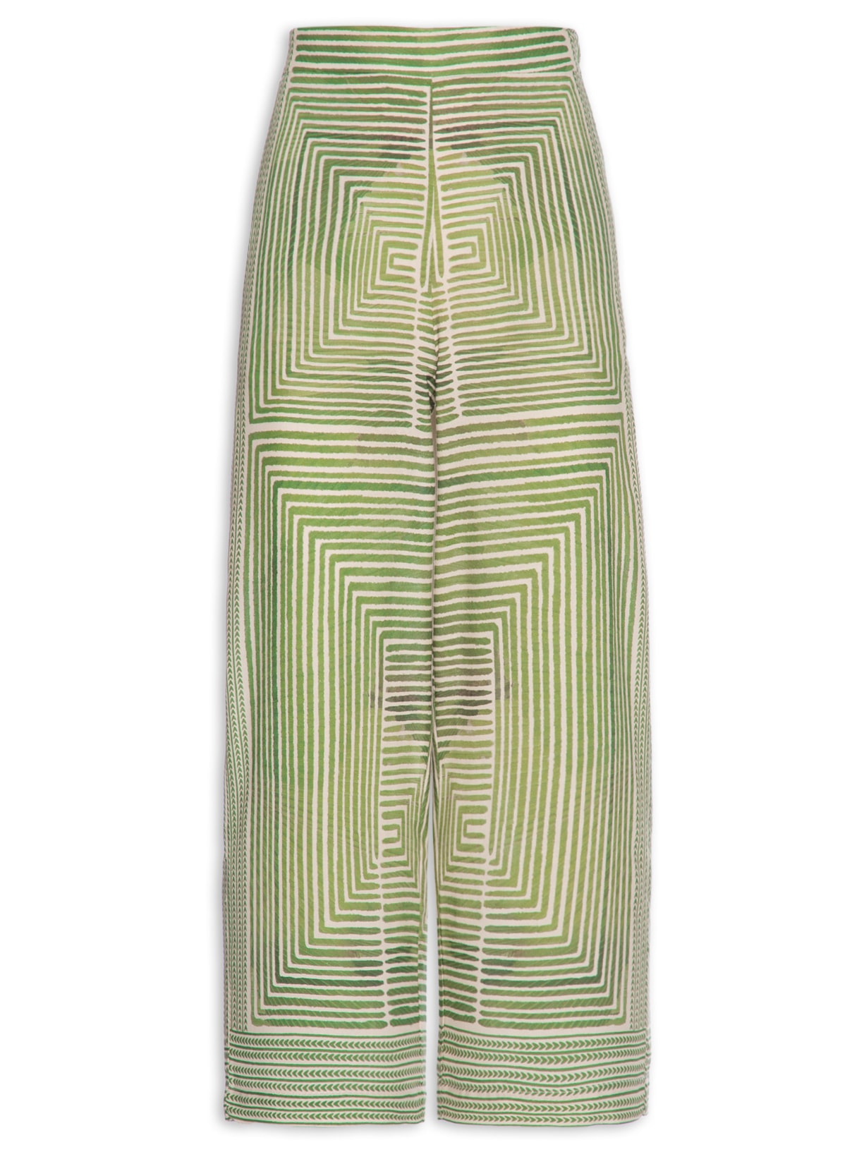 Calça Feminina Elástico Costas - Verde