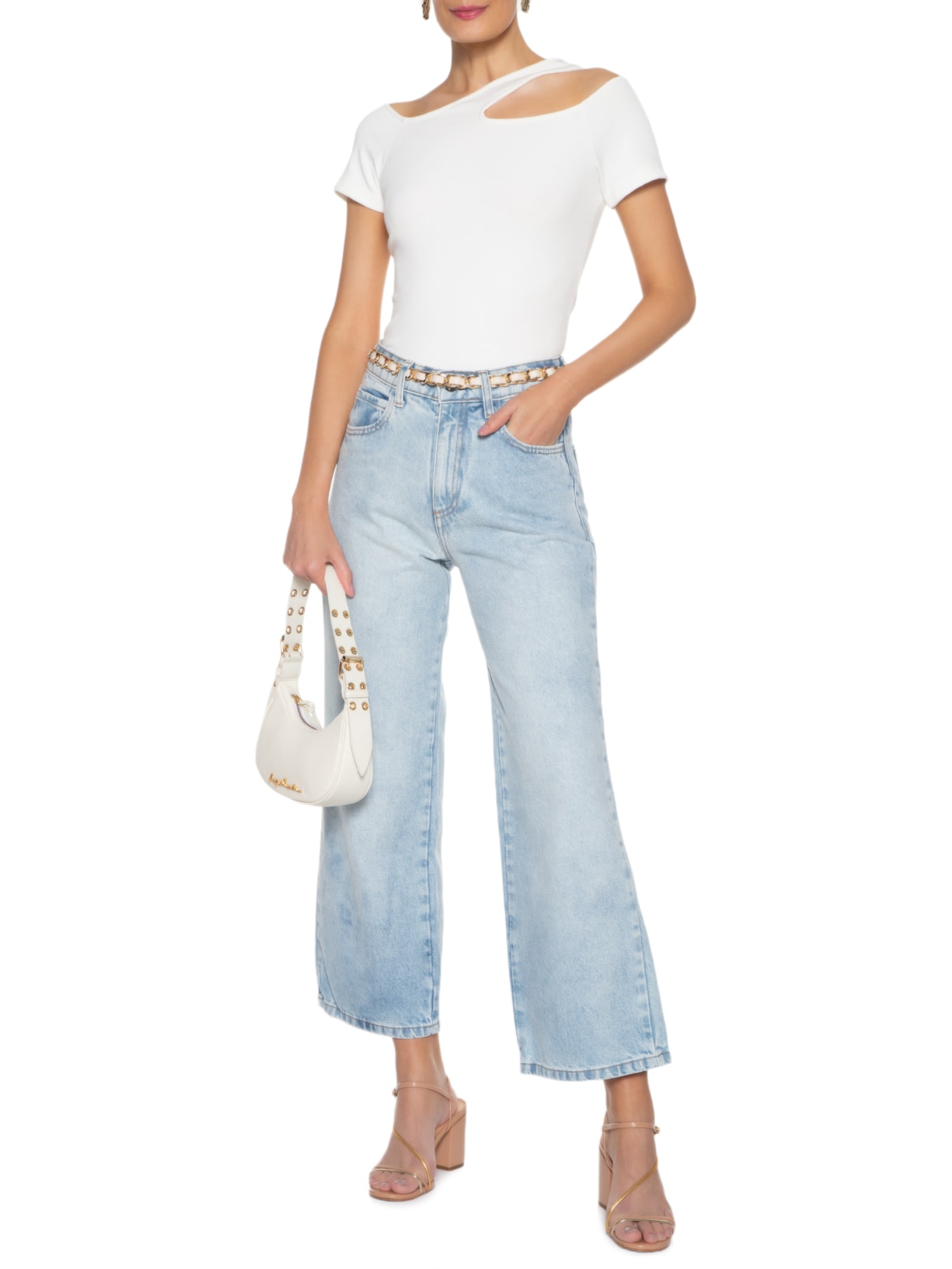 Calça Feminina Elkie Azul Le Lis