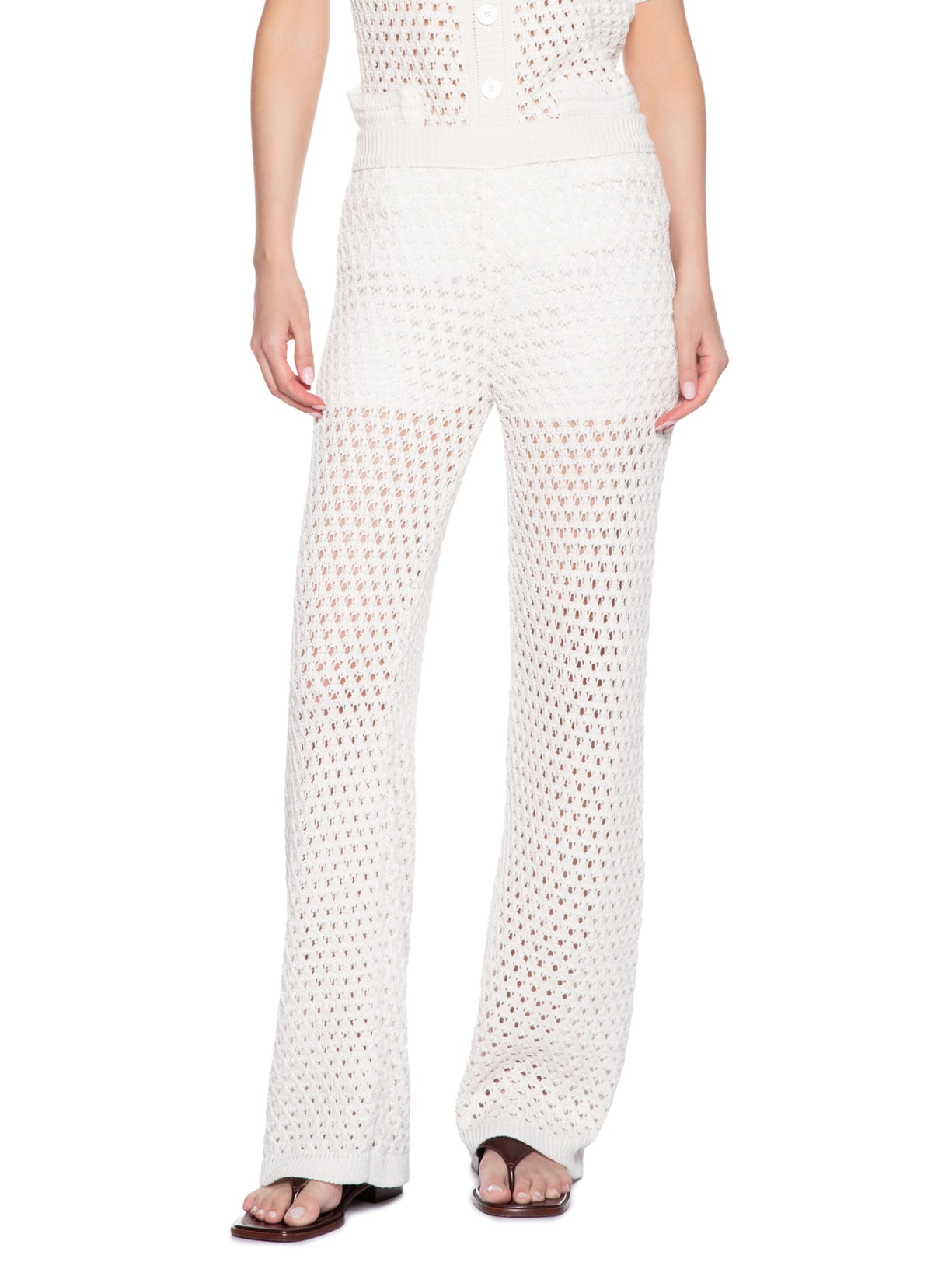Calça Feminina Em Tricot Off White Market 33