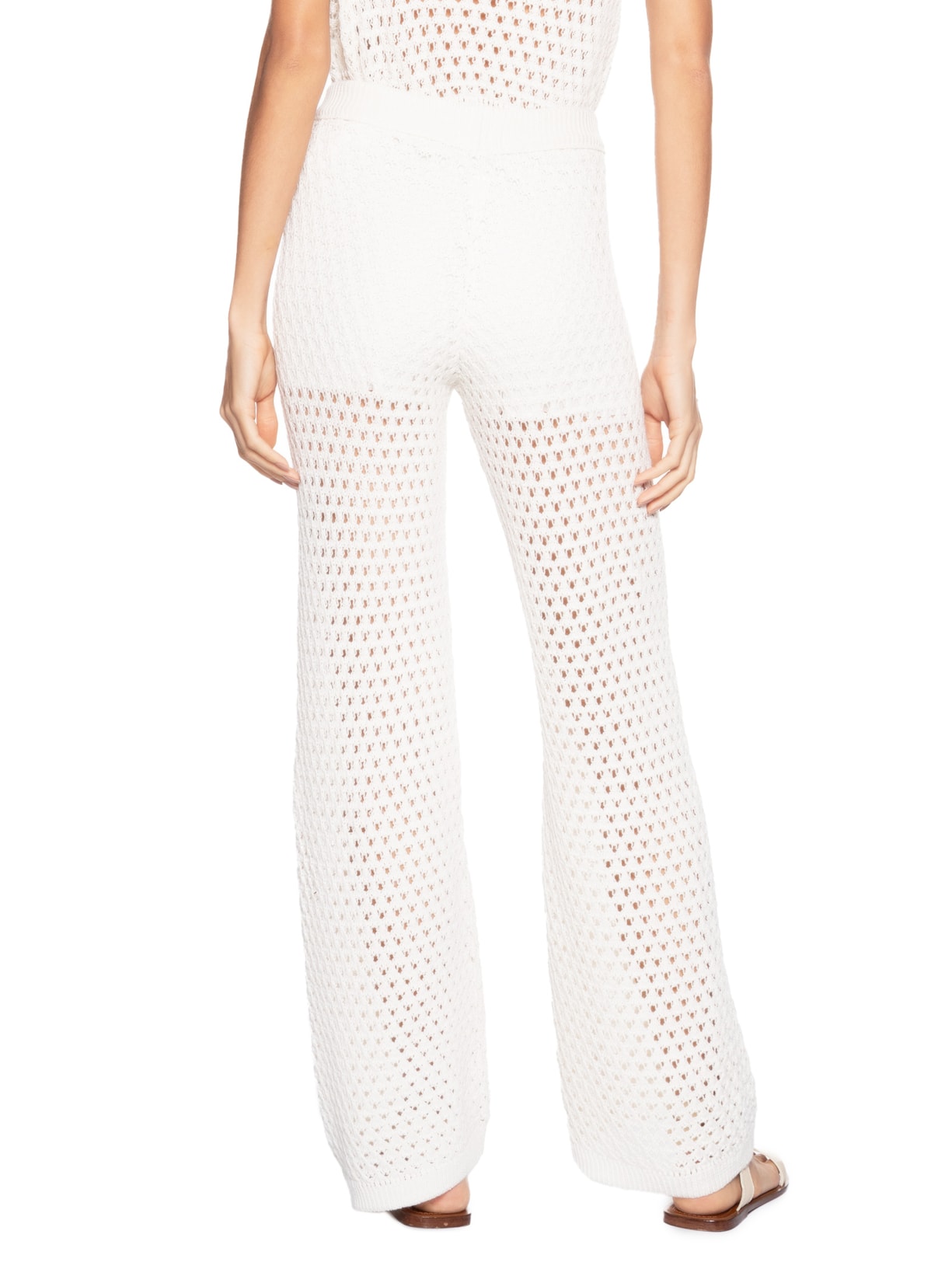 Calça Feminina Em Tricot Off White Market 33