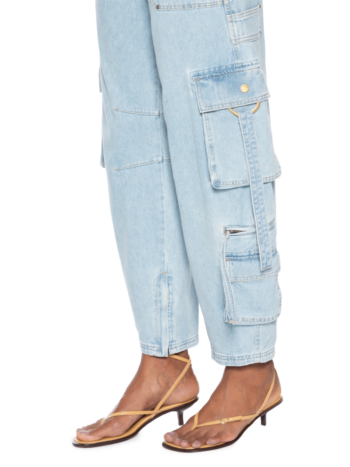 Calça Feminina Emma Fade Azul Bo.bô