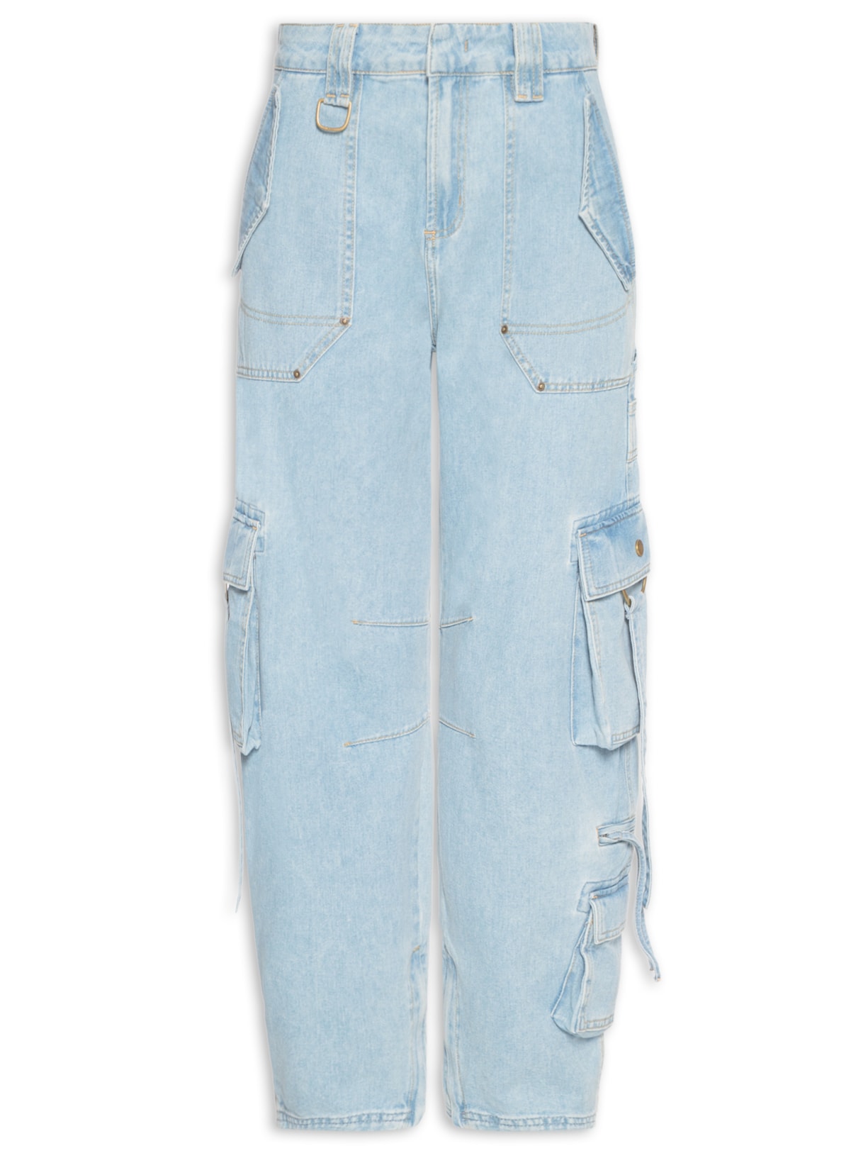 Calça Feminina Emma Fade Azul Bo.bô