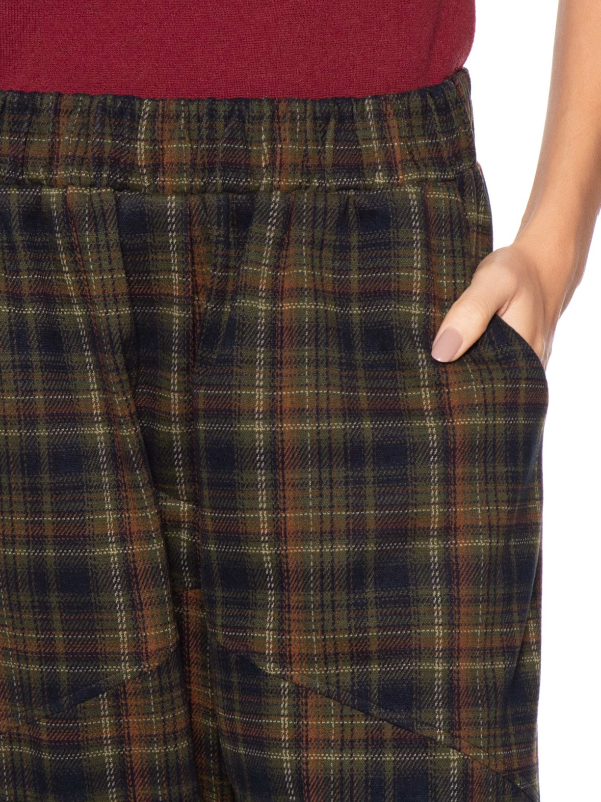 Calça Feminina Entrelaço Azul A.niemeyer