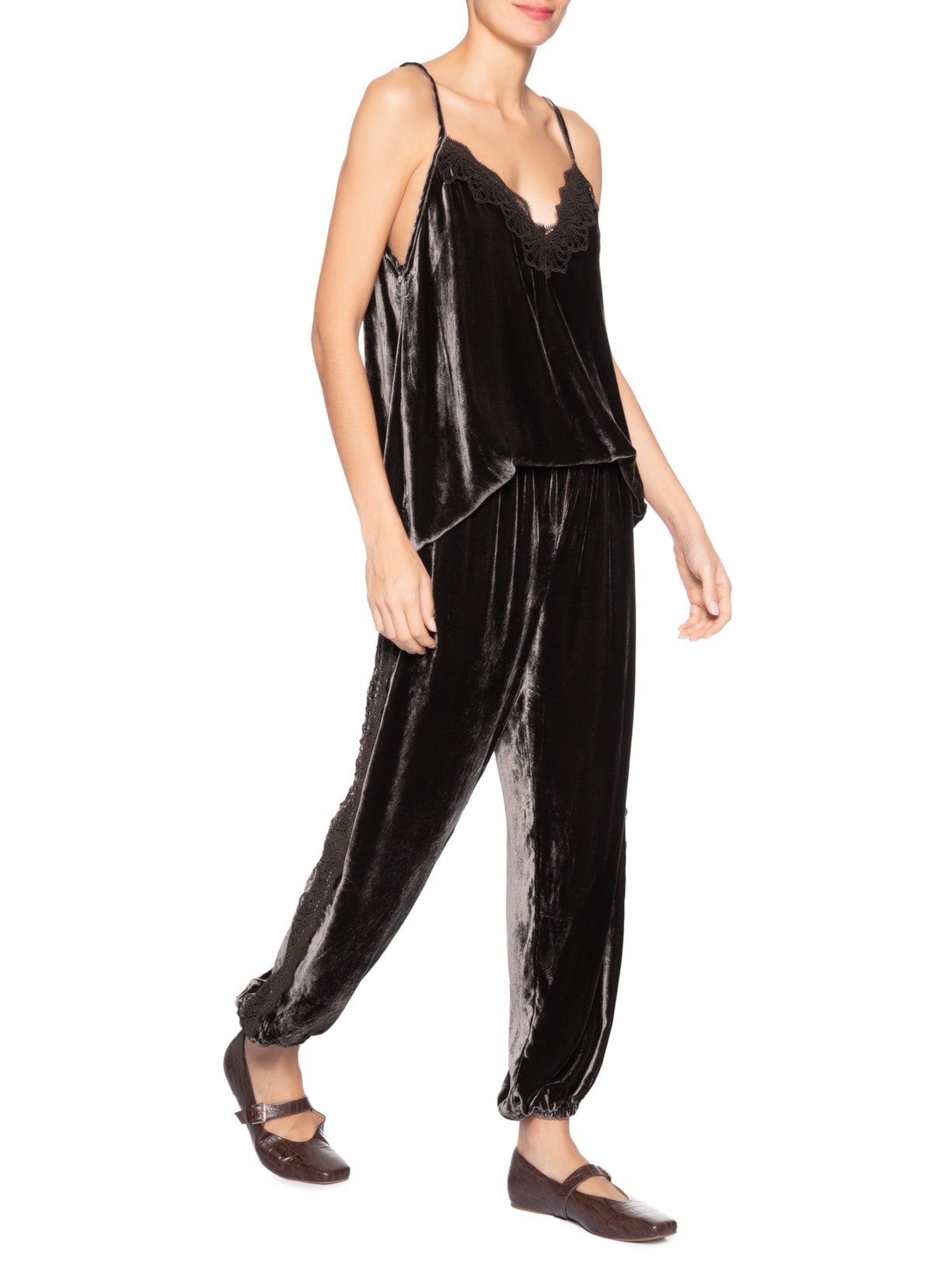 Calça Feminina Epifania Marrom A.niemeyer