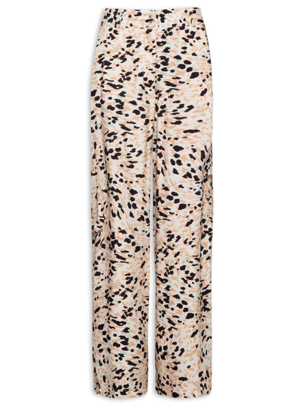 Calça Feminina Est Textura Betula - Bege