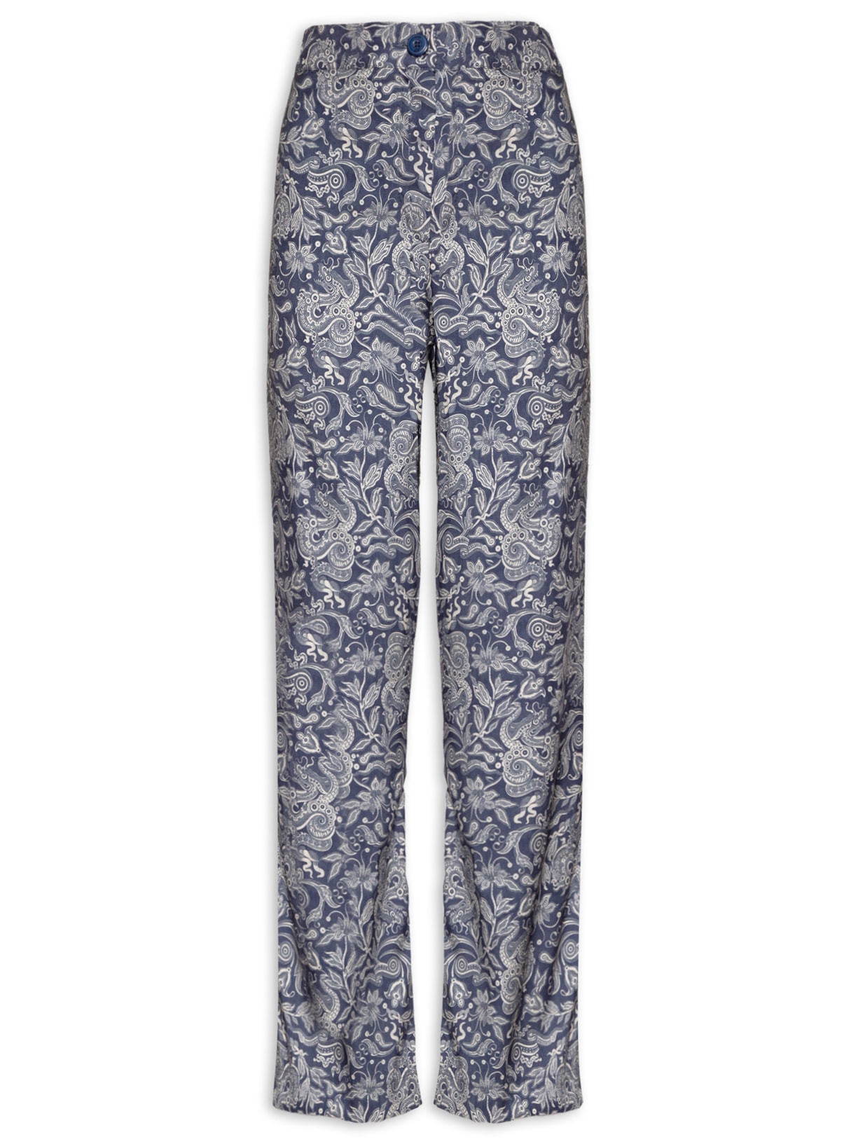 Calça Feminina Estampa Bangkok - Azul