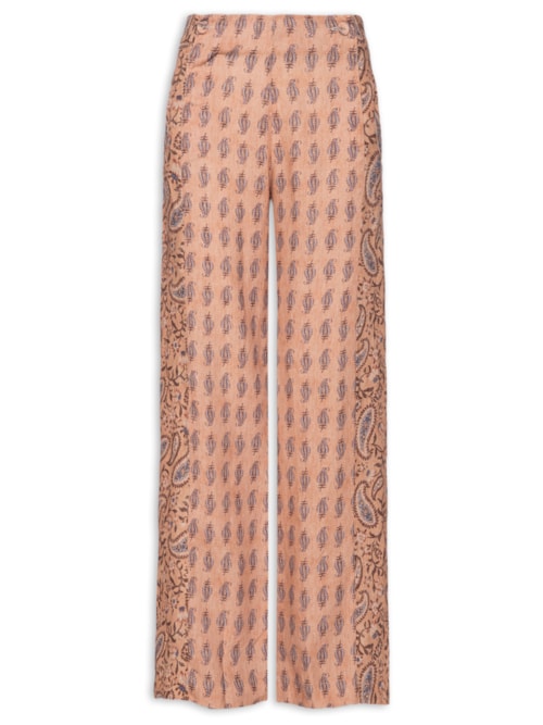 Calça Feminina Estampa Hippie Compose Ginger - Rosa