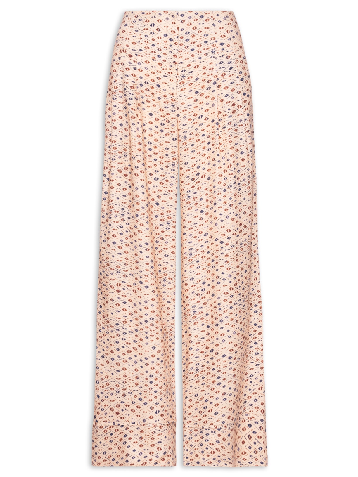 Calça Feminina Estampa Ink - Bege