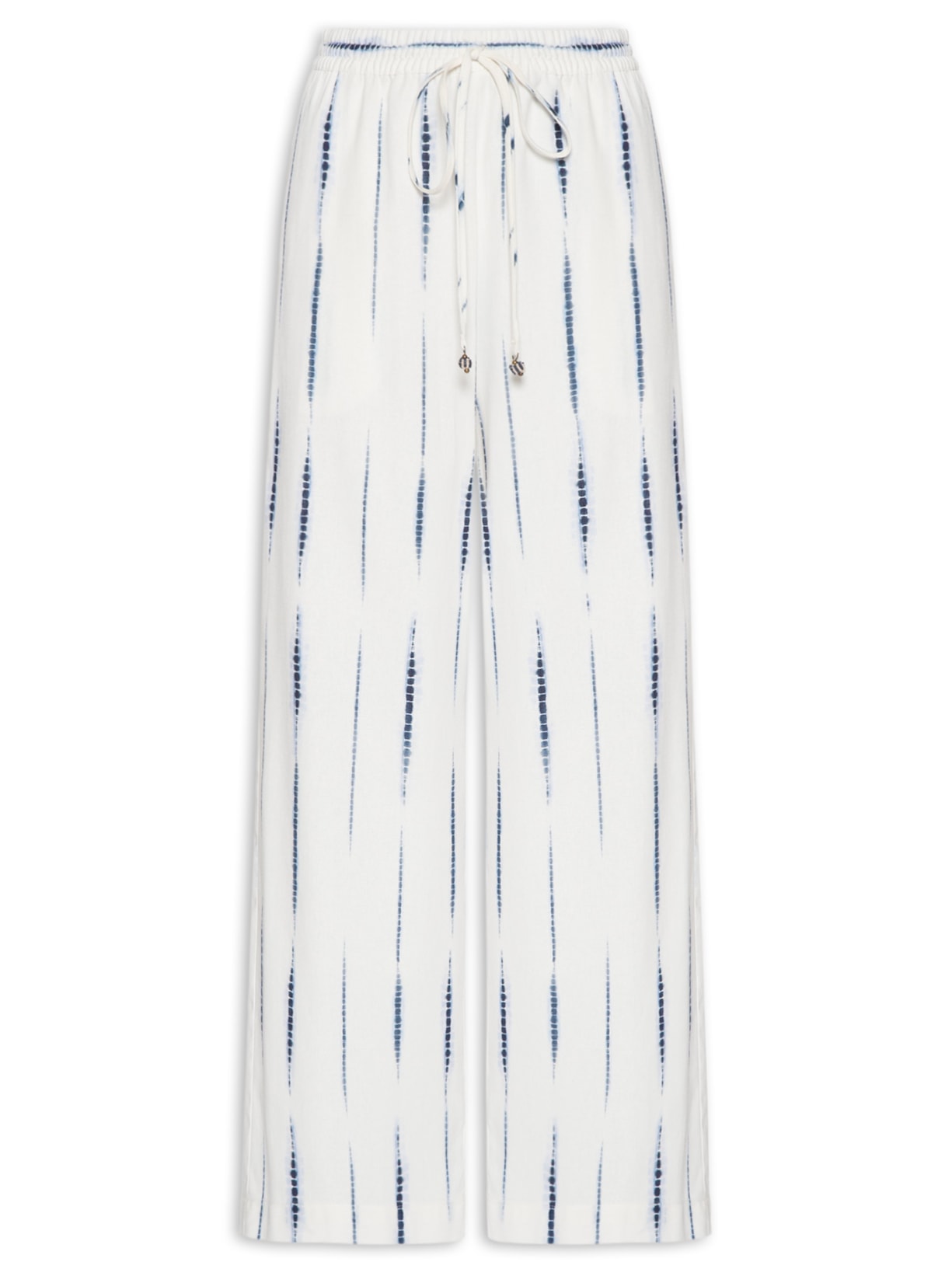 Calça Feminina Estampa Listra Tie Dye Branco Dress To