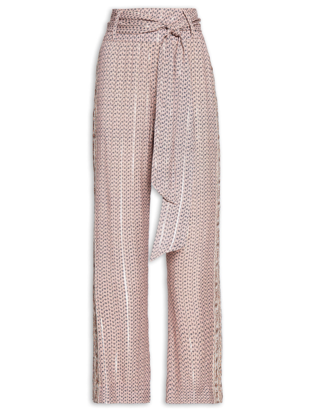 Calça Feminina Estampa Mini Flor - Rosa