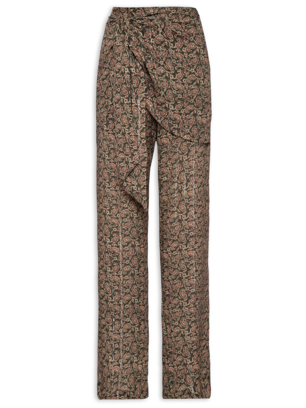 Calça Feminina Estampa Persa - Verde