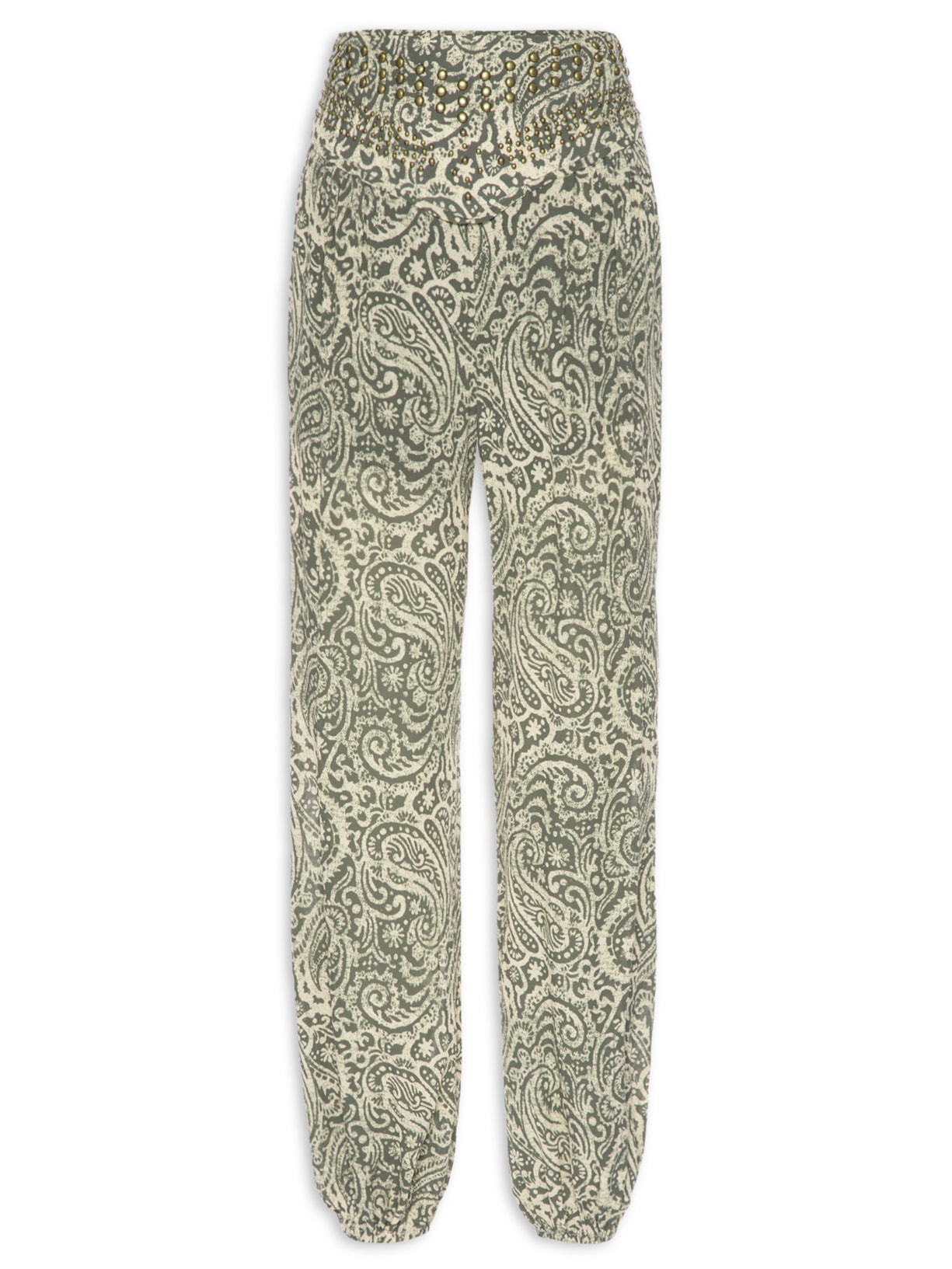 Calça Feminina Estampa Sândalo Broto - Verde