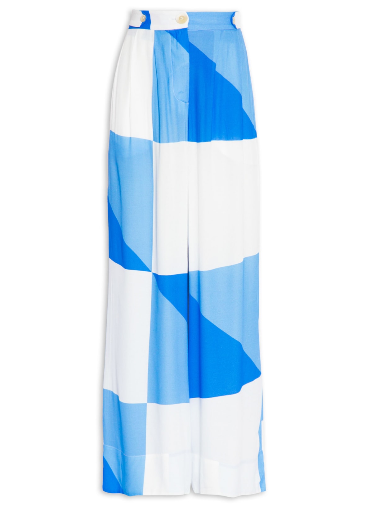 Calça Feminina Estampa Veleiro - Azul