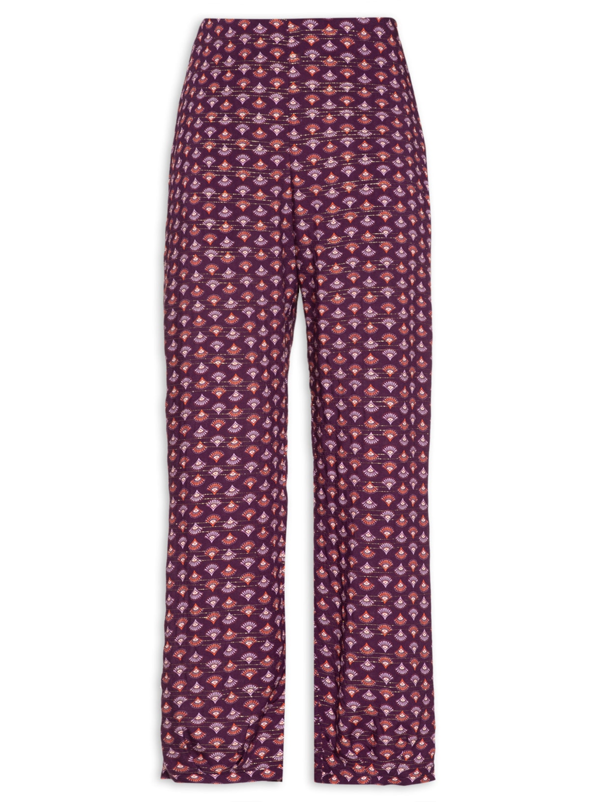 Calça Feminina Estampa Ventania - Roxo