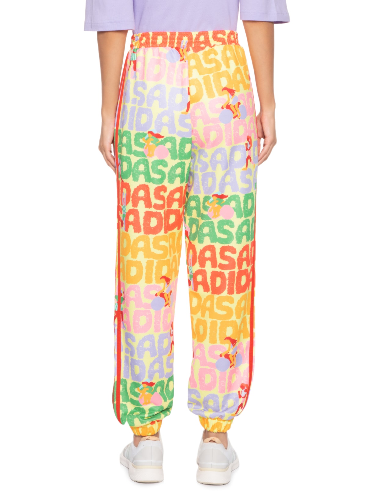 Calça Feminina Estampada Amarelo Adidas + Farm