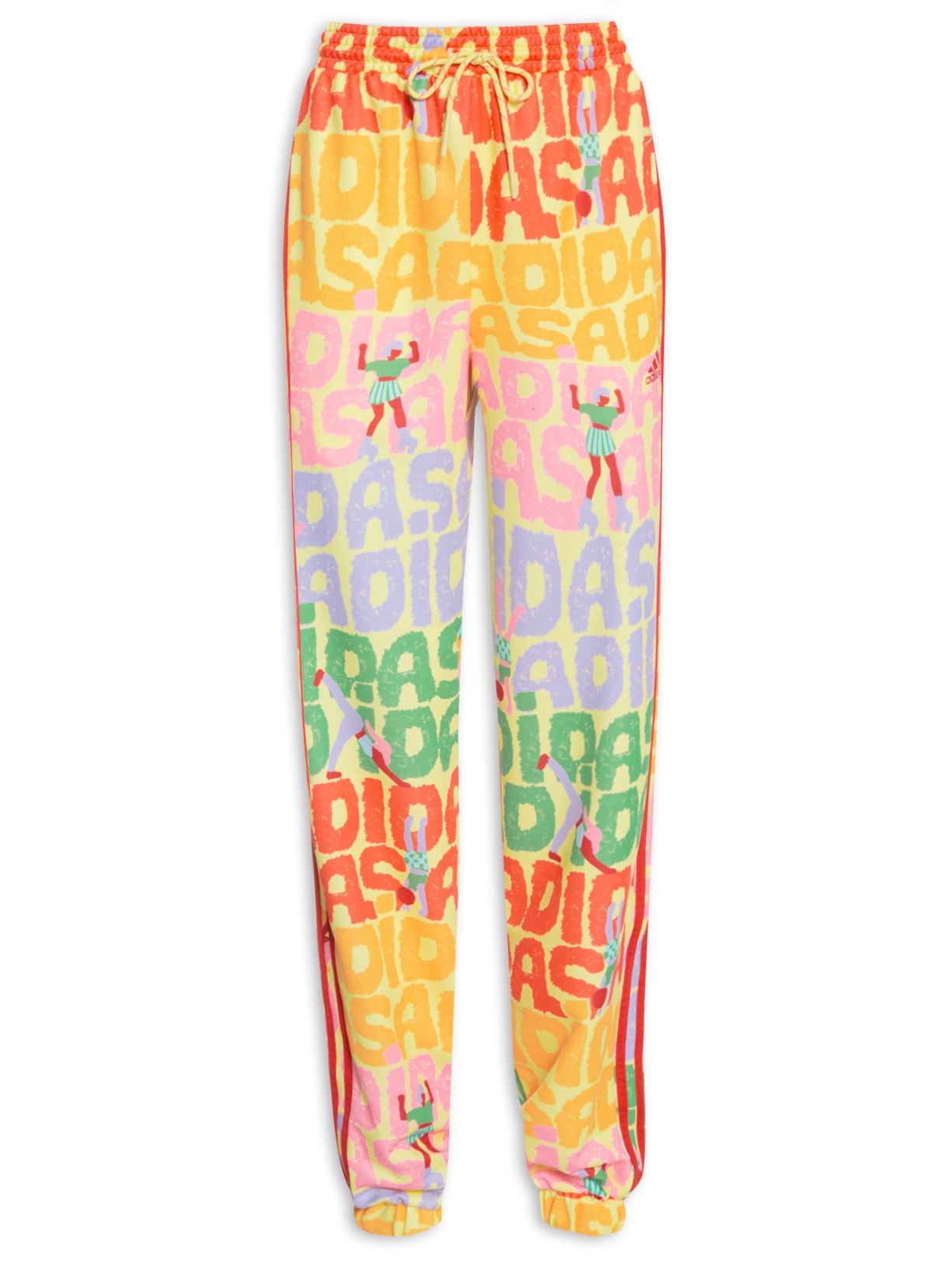 Calça Feminina Estampada Amarelo Adidas + Farm