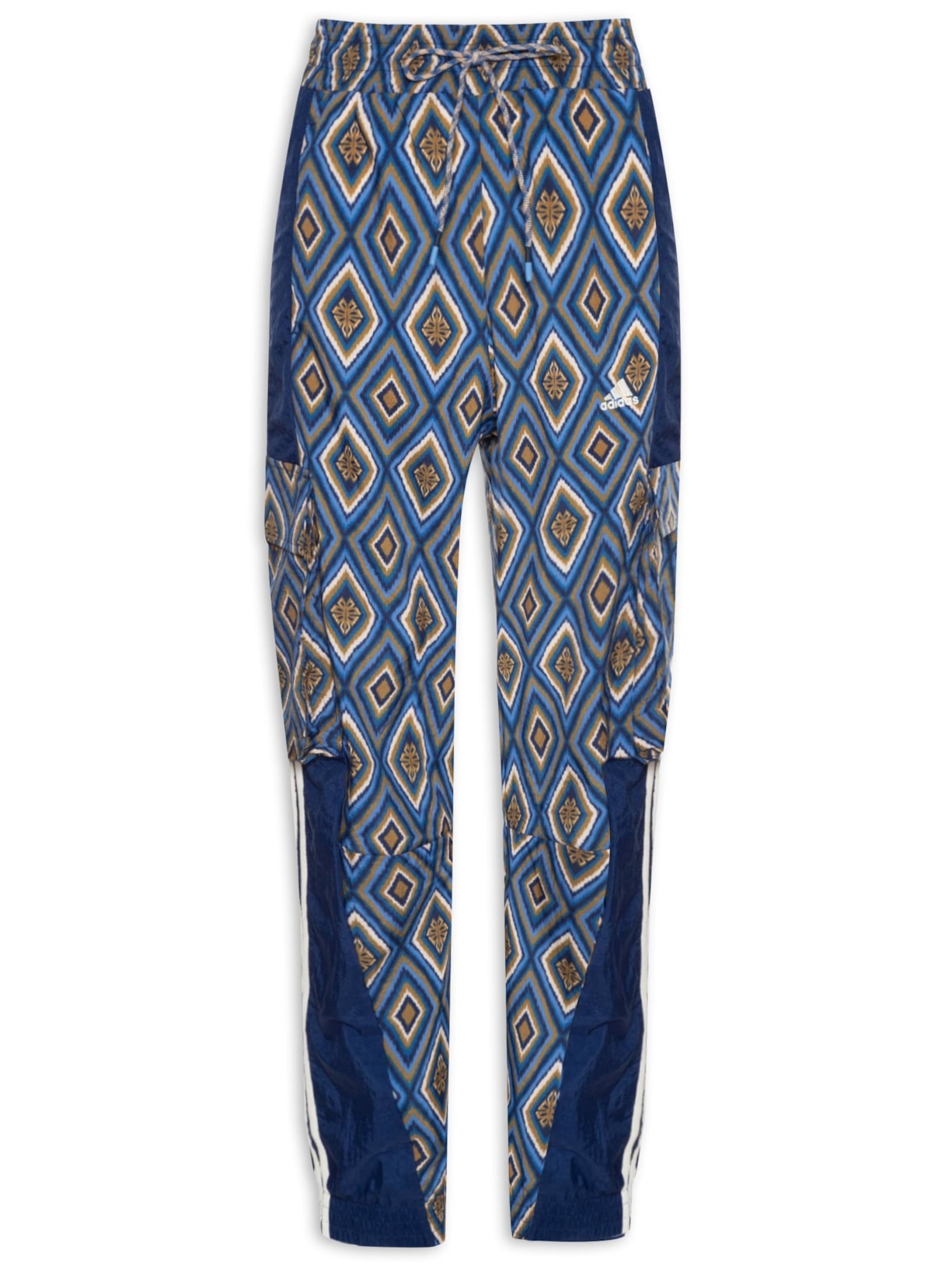 Calça Feminina Estampada - Azul