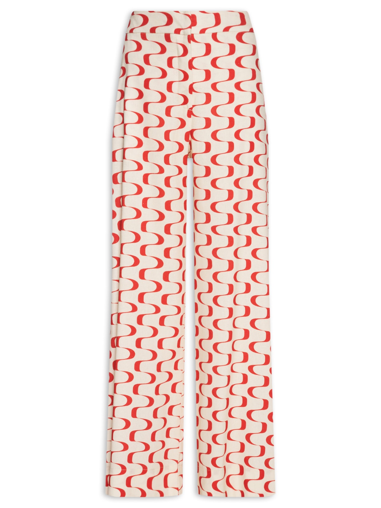 Calça Feminina Estampada Copanema - Vermelha