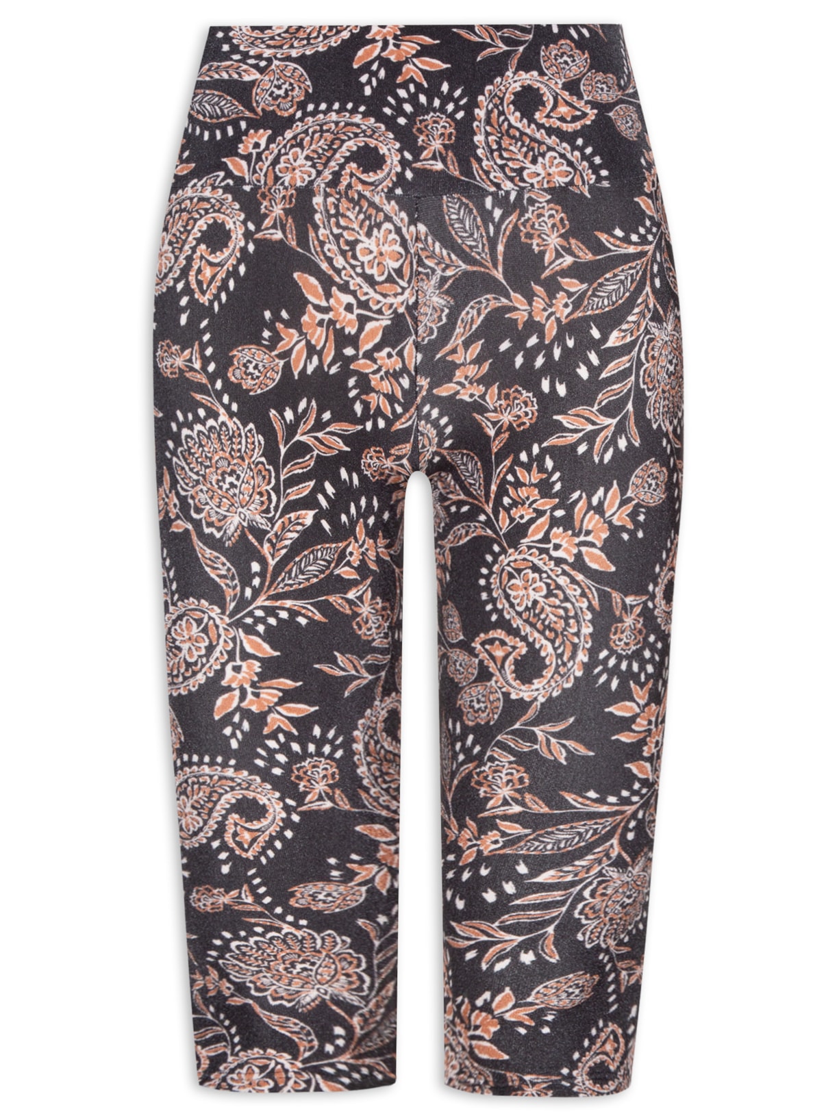 Calça Feminina Estampada Paisley Ceci - Preto
