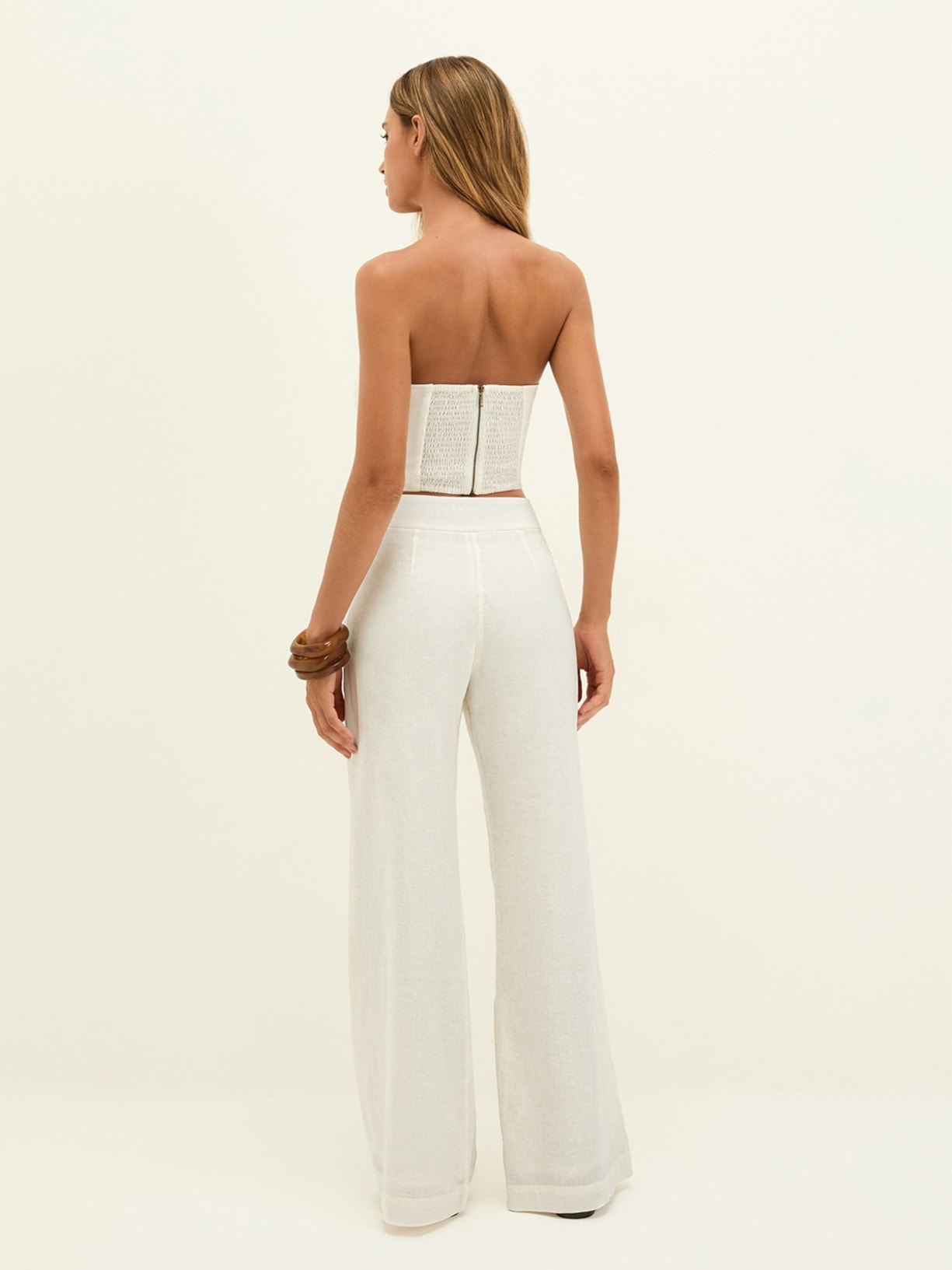 Calça Feminina Estela Branco Vix