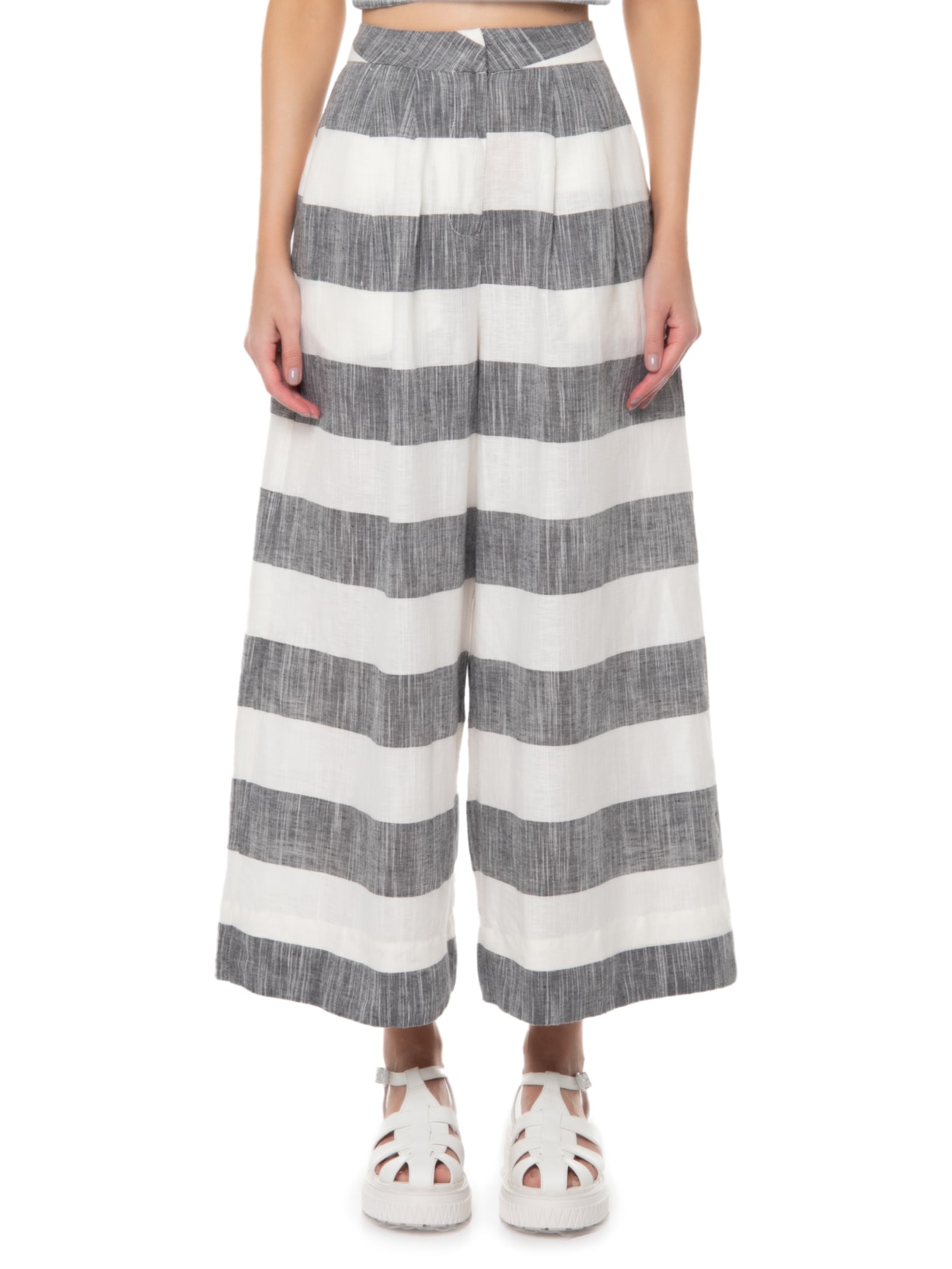 Calça Feminina Fio Tinto Preto Osklen