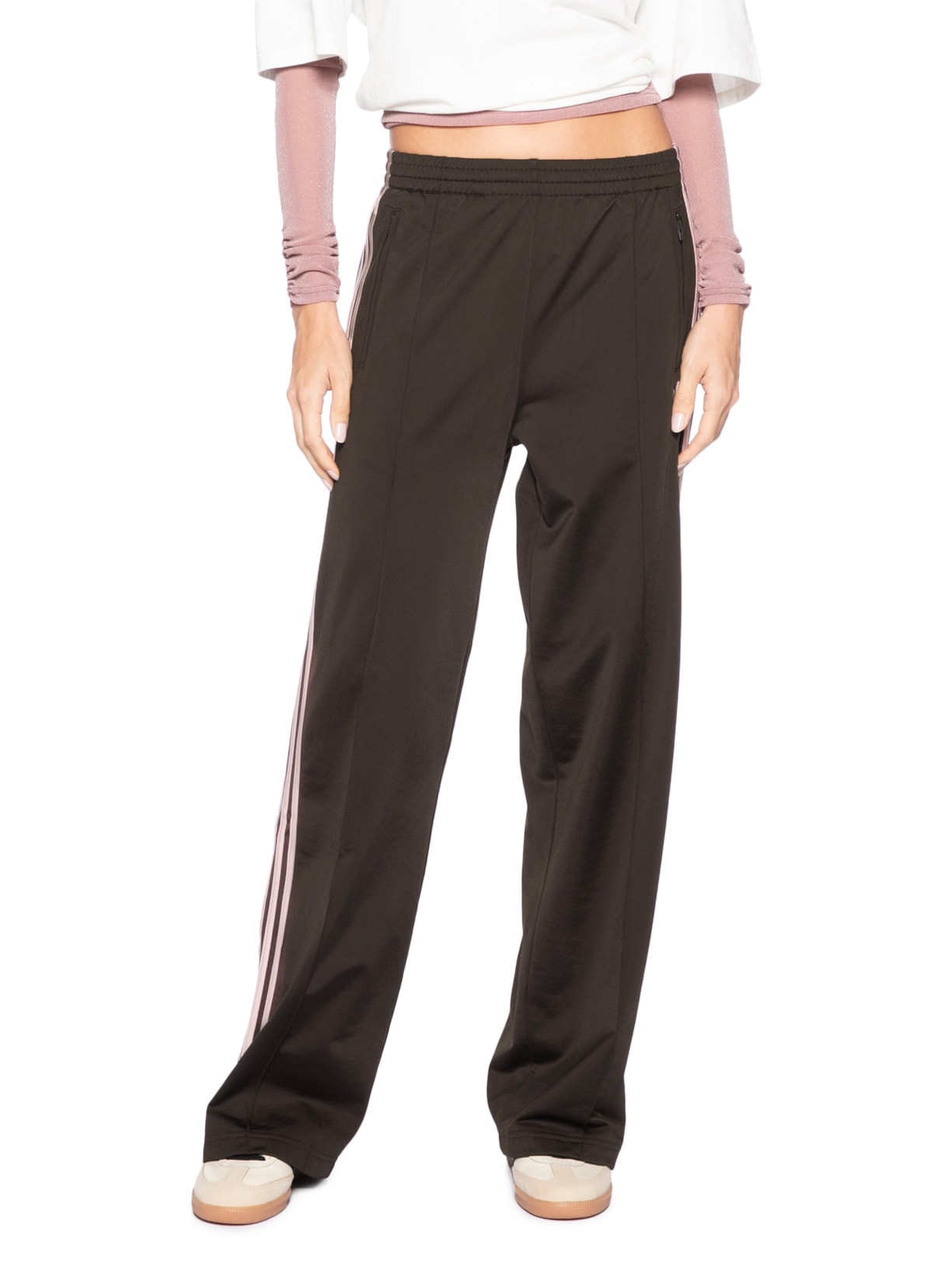 Calça Feminina Firebird Loose Tp - Marrom by ADIDAS ORIGINALS