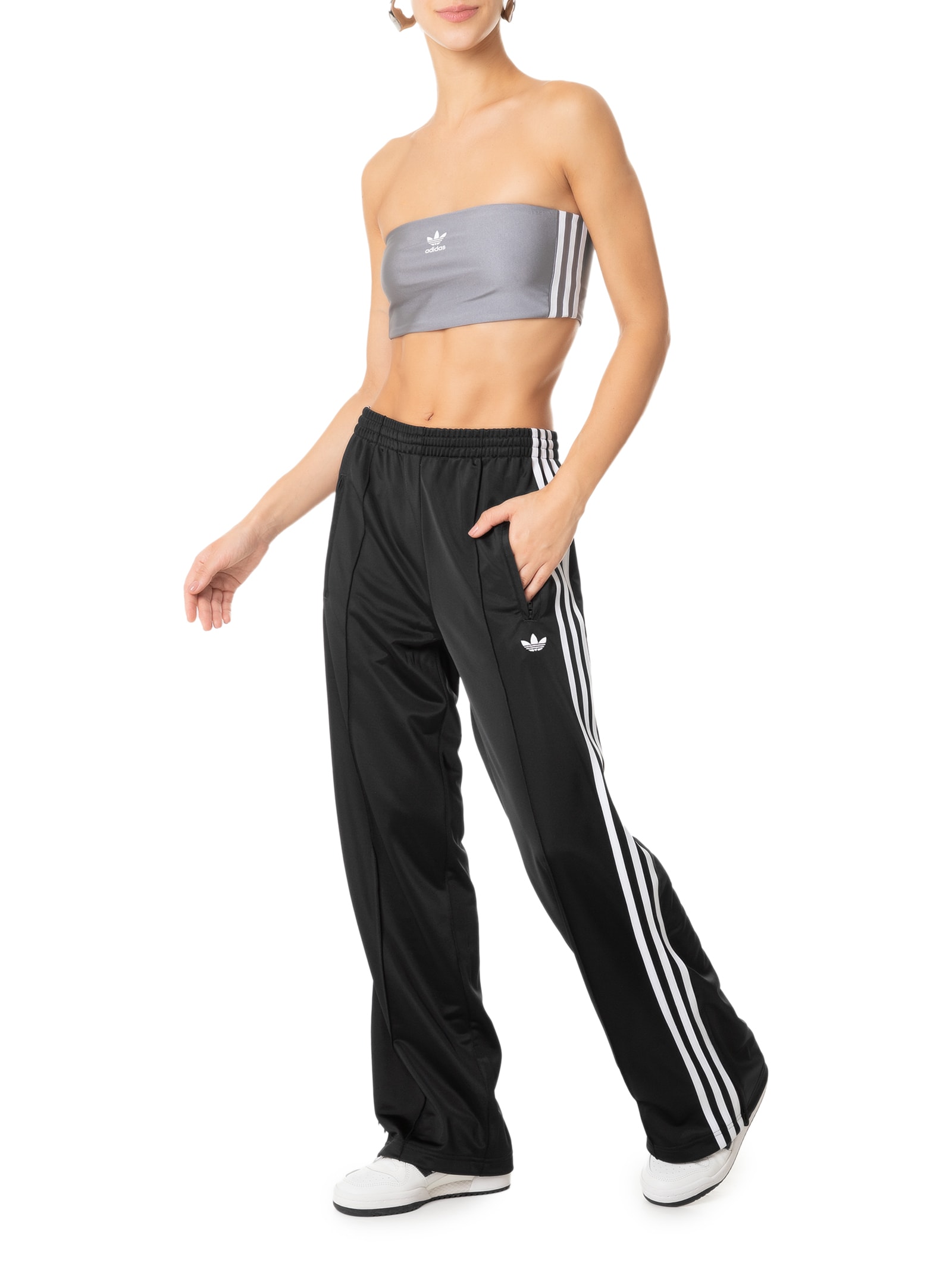 Adidas Originals - Calça Feminina Firebird Loose Tp - Preto