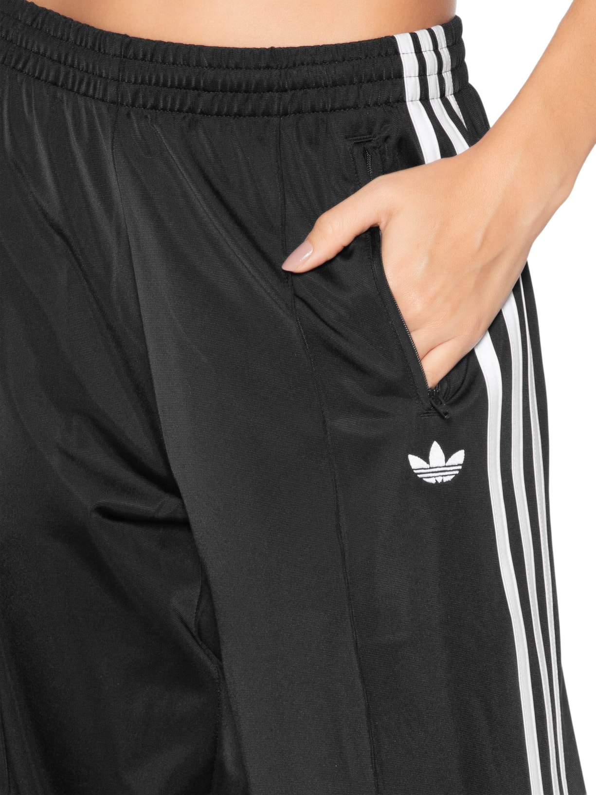 Calça Feminina Firebird Loose Track Tb Preto Adidas Originals
