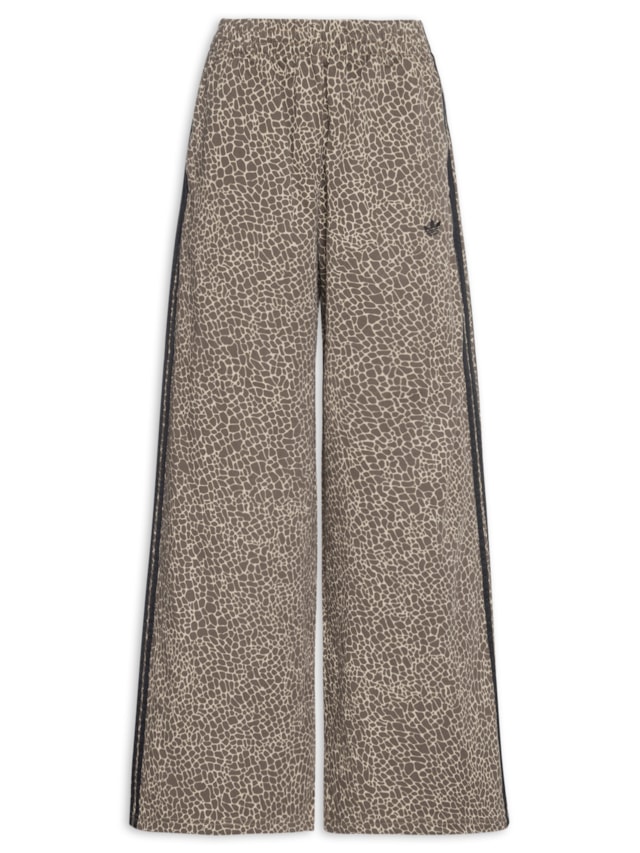 Calça Feminina Firebird Oversized Denim Pt - Marrom by ADIDAS ORIGINALS