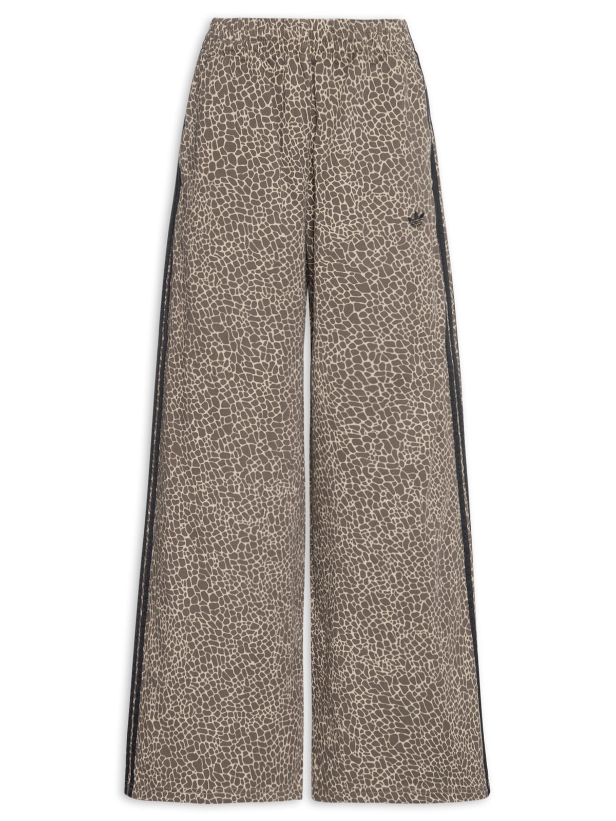 Calça Feminina Firebird Oversized Denim Pt - Marrom by ADIDAS ORIGINALS