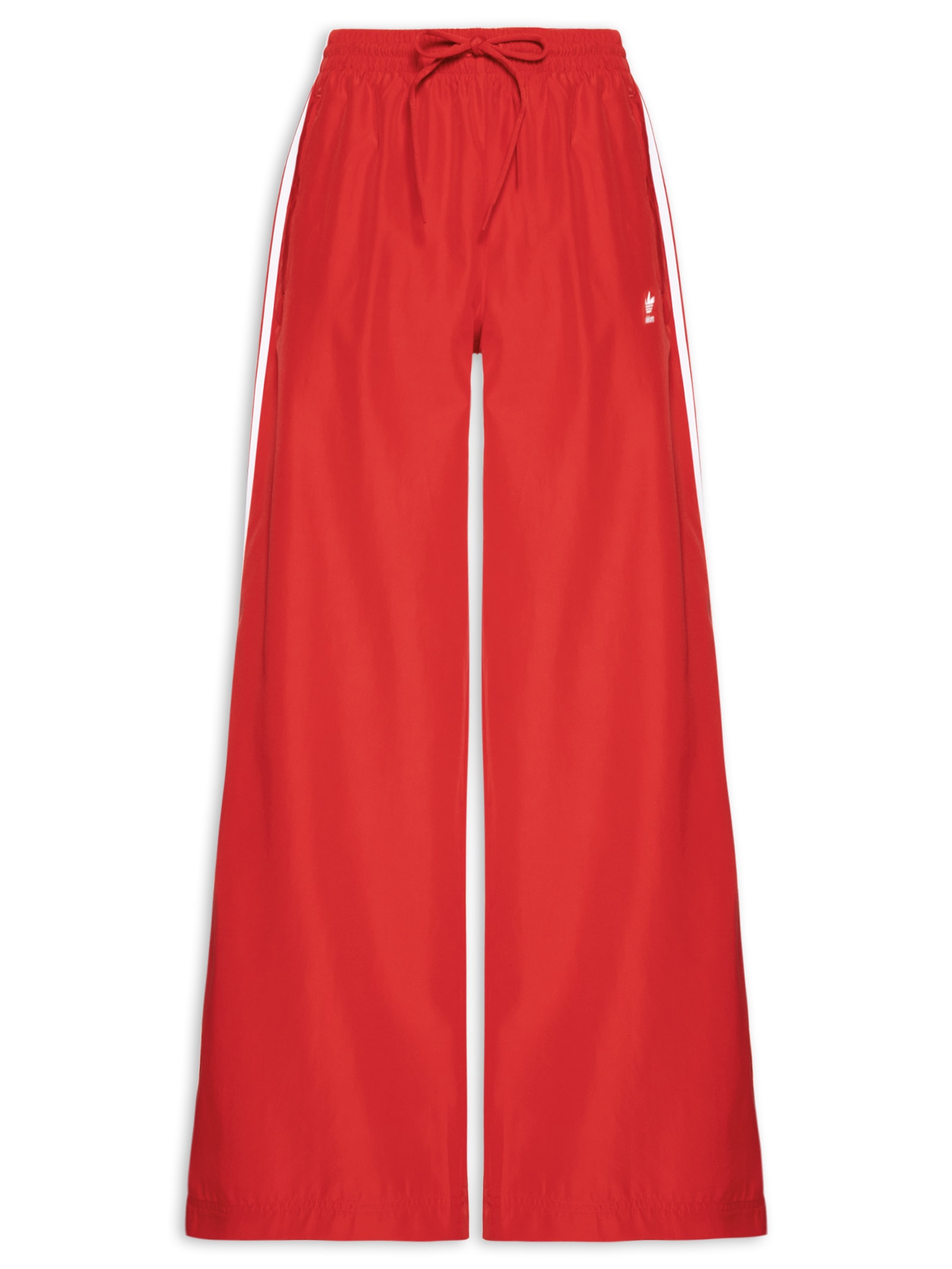 Adidas Originals - Calça Feminina Firebird Oversized Tp - Vermelho