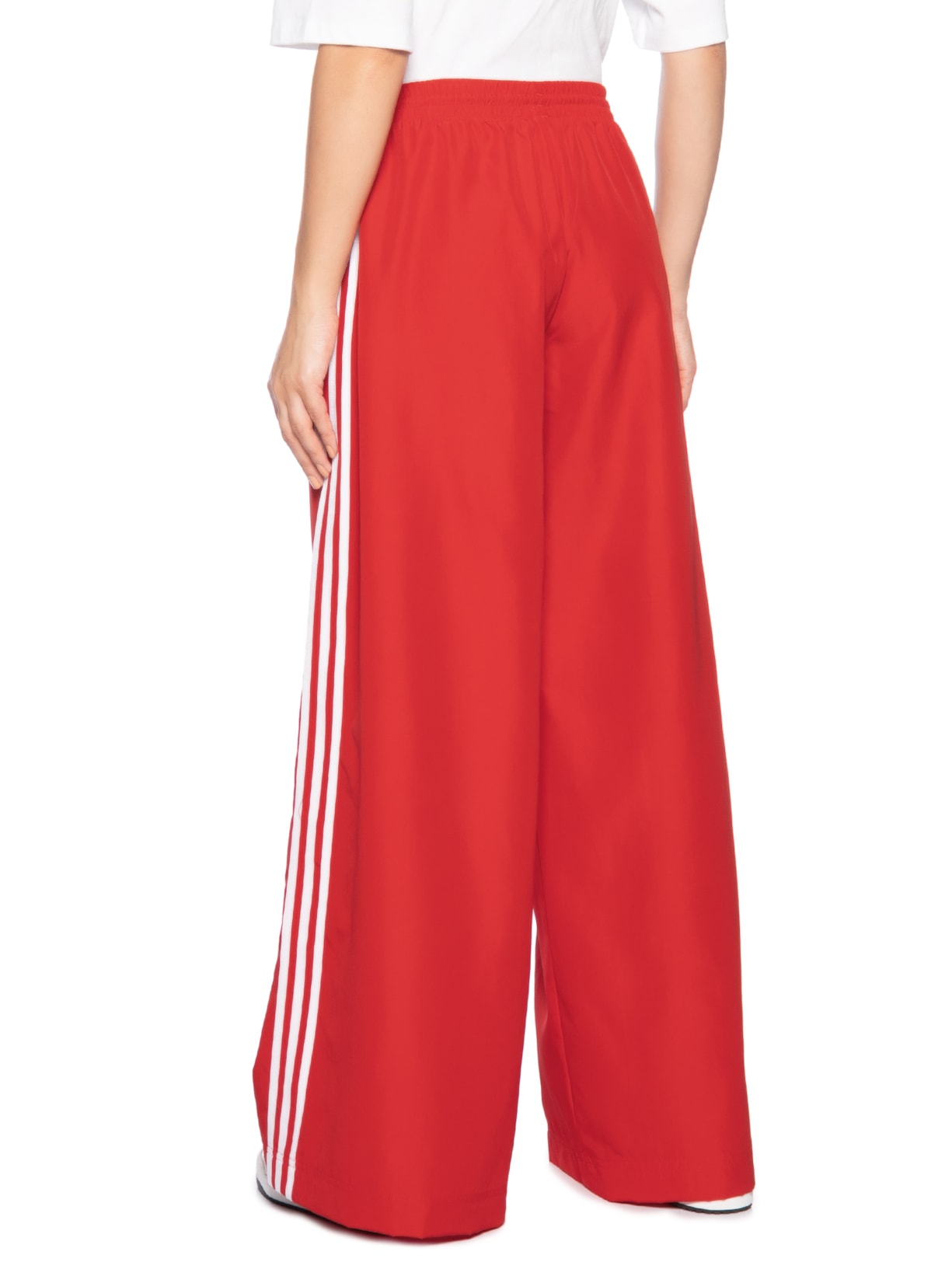 Calça Feminina Firebird Oversized Tp Vermelho Adidas Originals