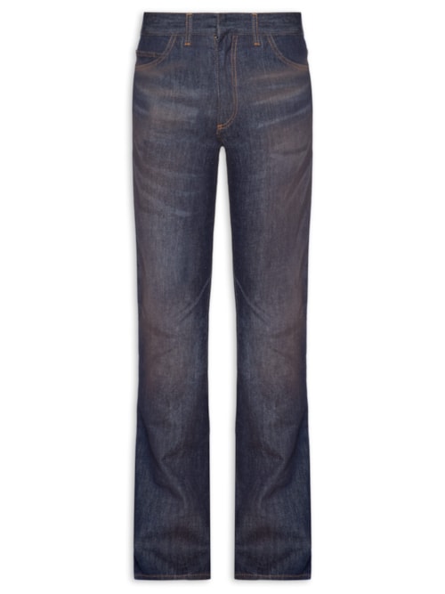 Calça Feminina Five Pockets Straight Leg– Azul