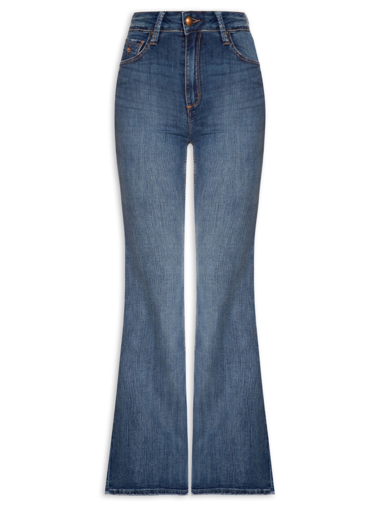 Calça Feminina Flaire Ruby Escura Azul Bo.bô