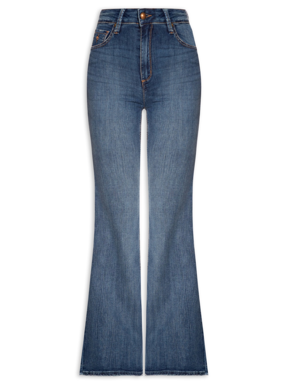 Calça Feminina Flaire Ruby Escura - Azul