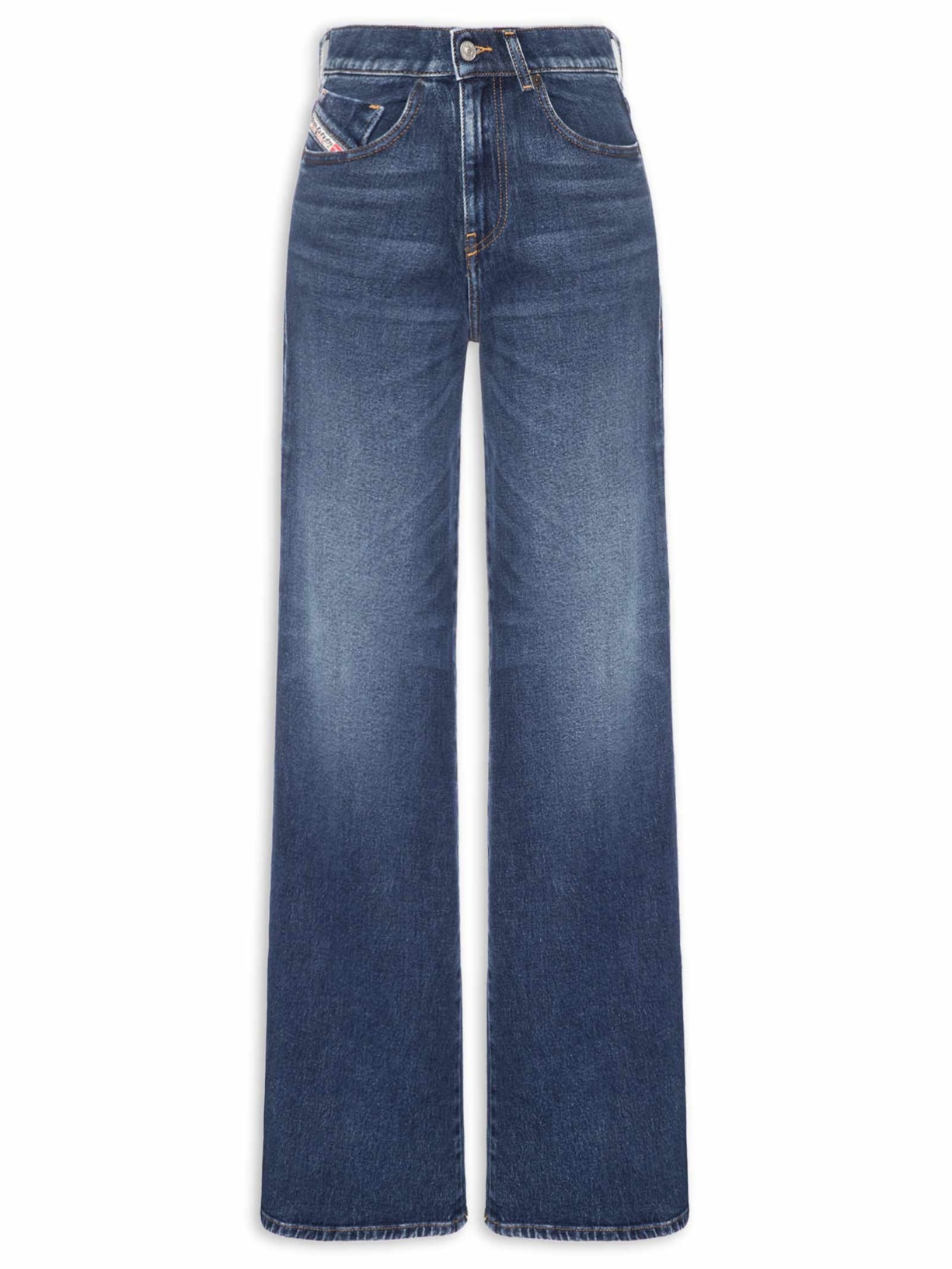 Calça Feminina Flare 1978 D-Akemi Trousers Azul Diesel