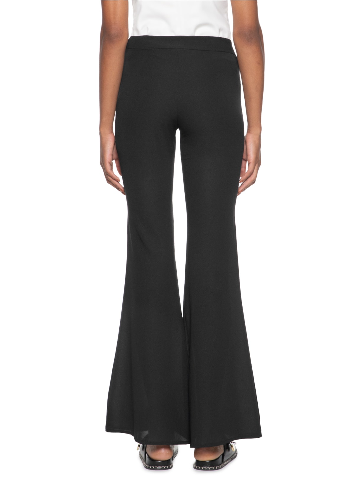 Calça Feminina Flare Básica Preto Basiq