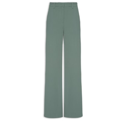Calça Feminina Flare Crepe - Verde
