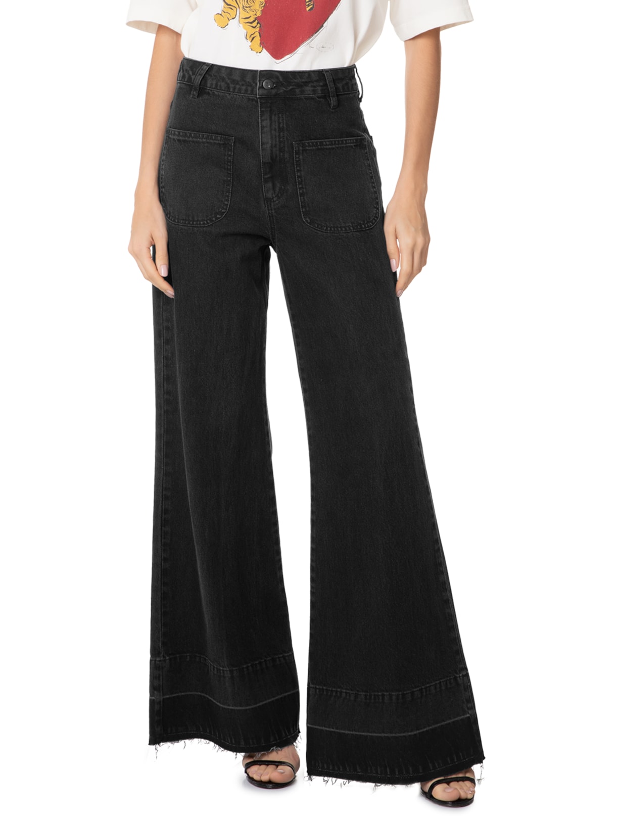 Calça Feminina Flare Érica Preto J.chermann