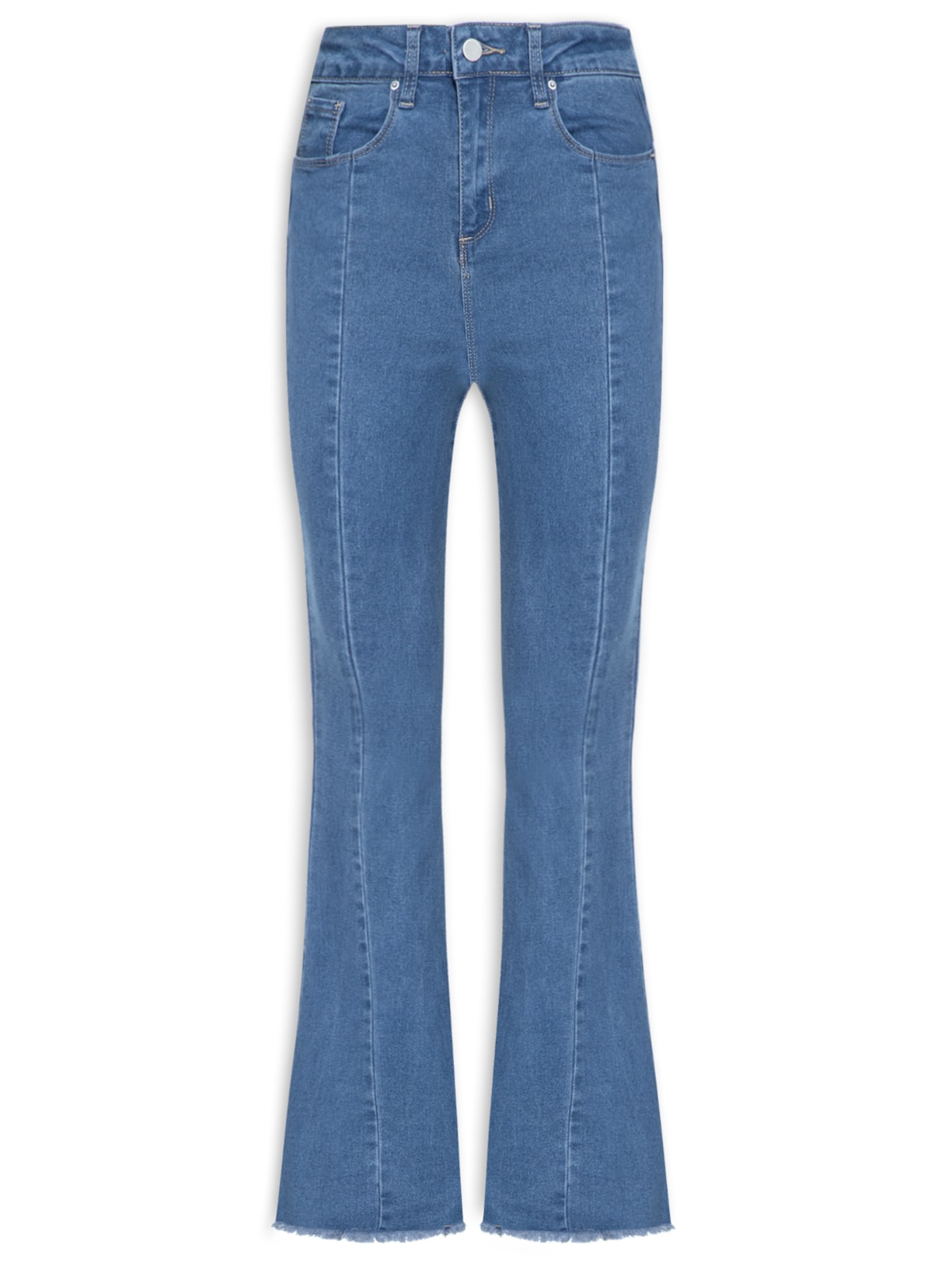Calça Feminina Flare Jeans - Azul