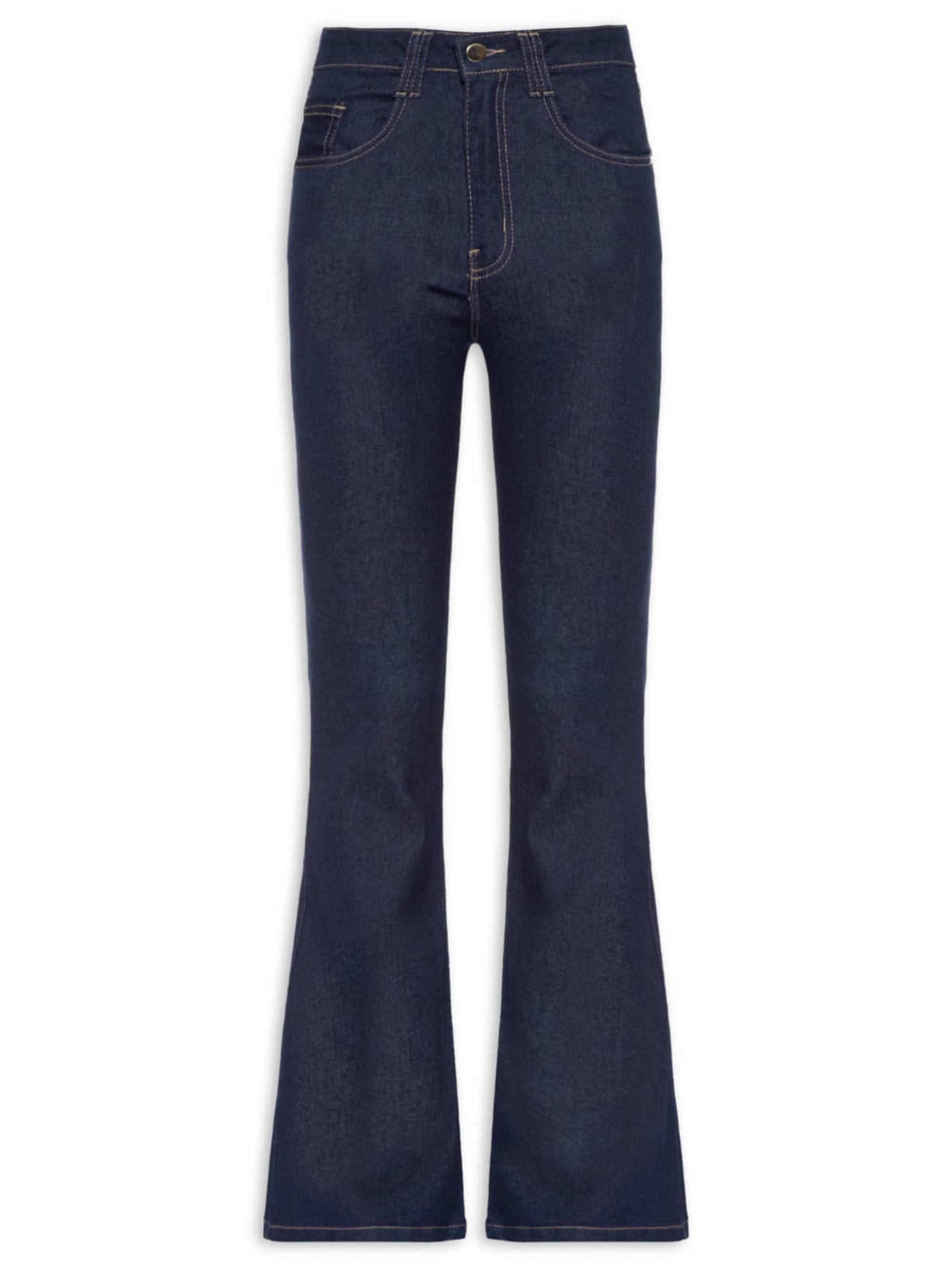 Calça Feminina Flare Jeans - Azul