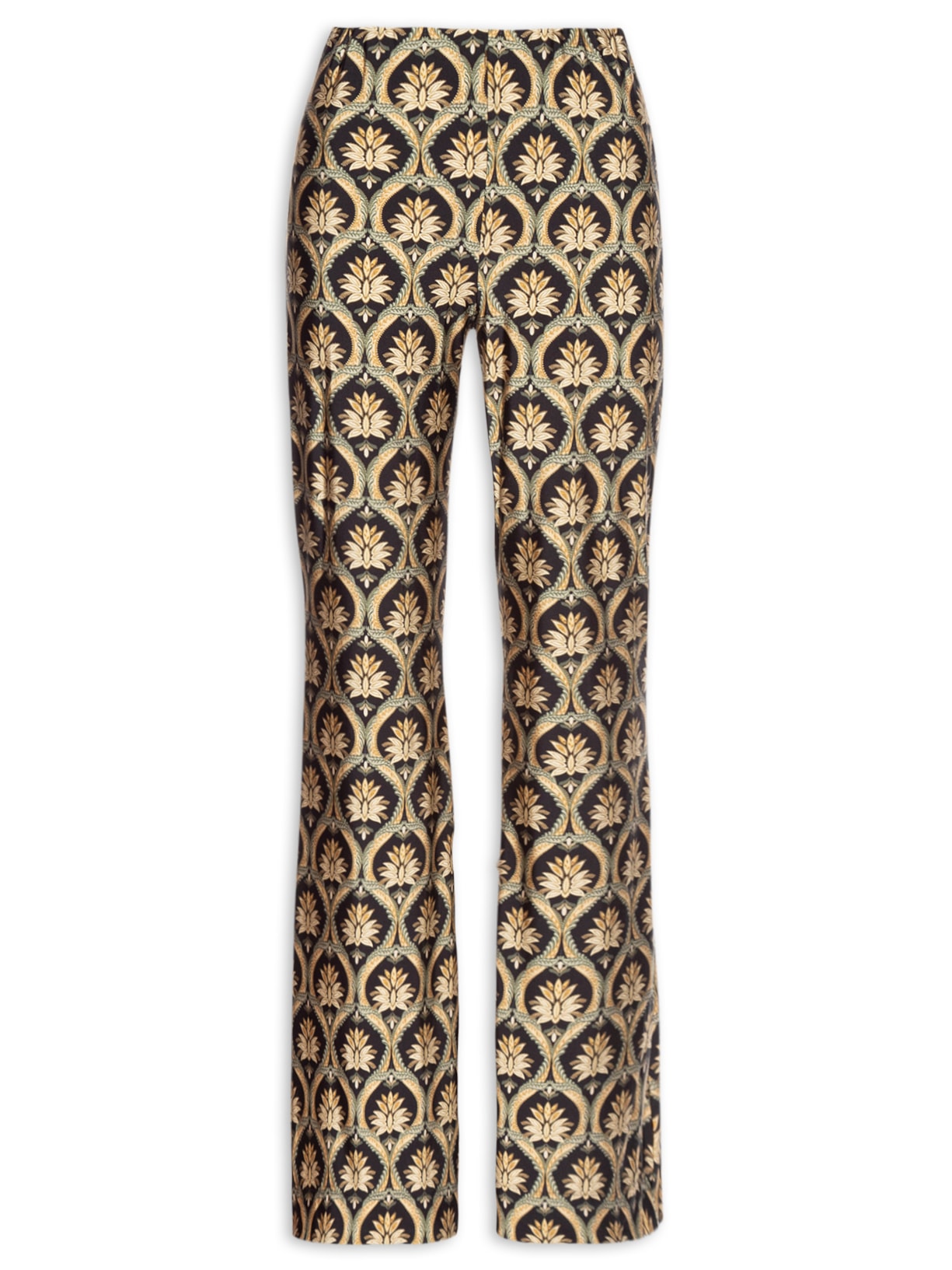 Calça Feminina Flare Joia Boho - Preto