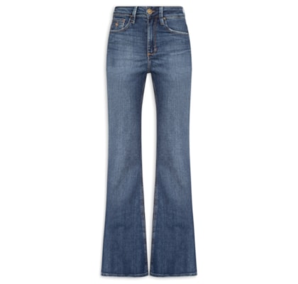 Calça Feminina Flare Ruby Média - Azul