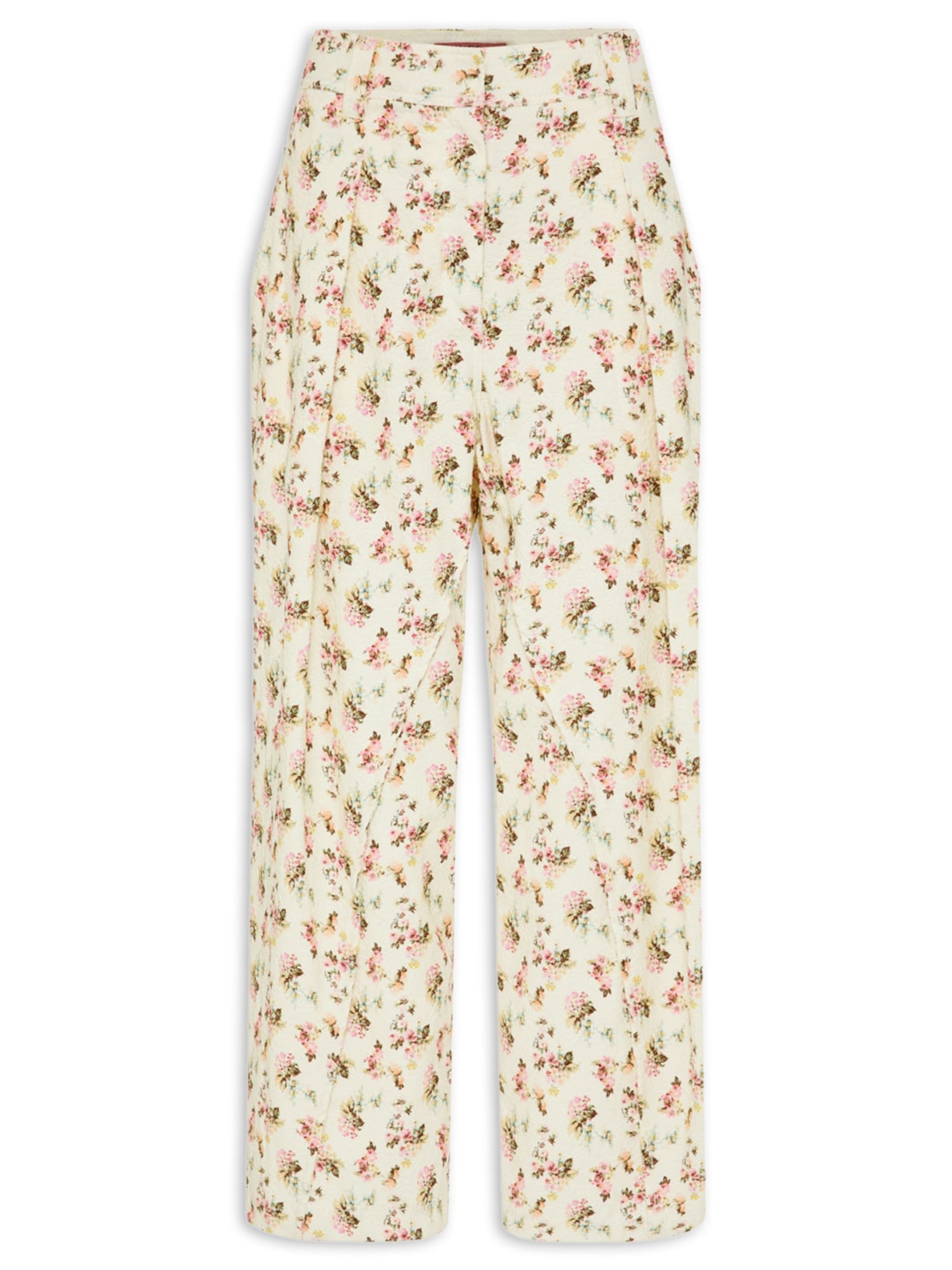 Calça Feminina Flowers V27 - Off White
