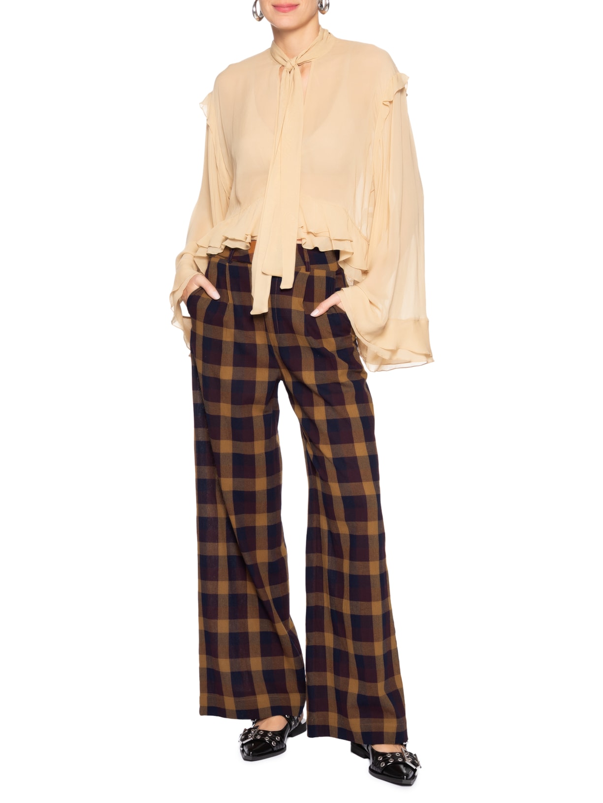 Calça Feminina Francesca Azul All Most Vintage