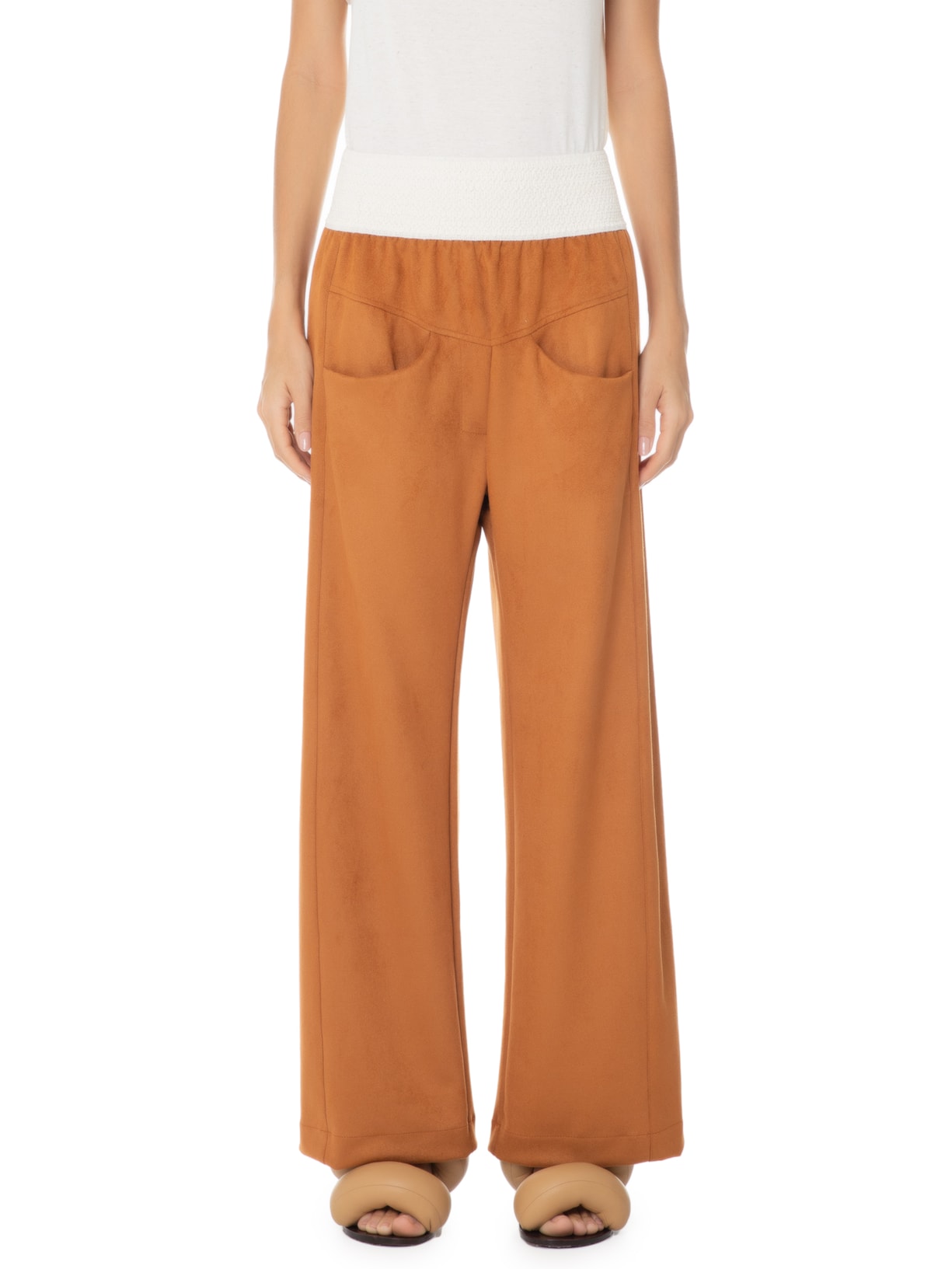 Calça Feminina Fundamental Marrom A.niemeyer