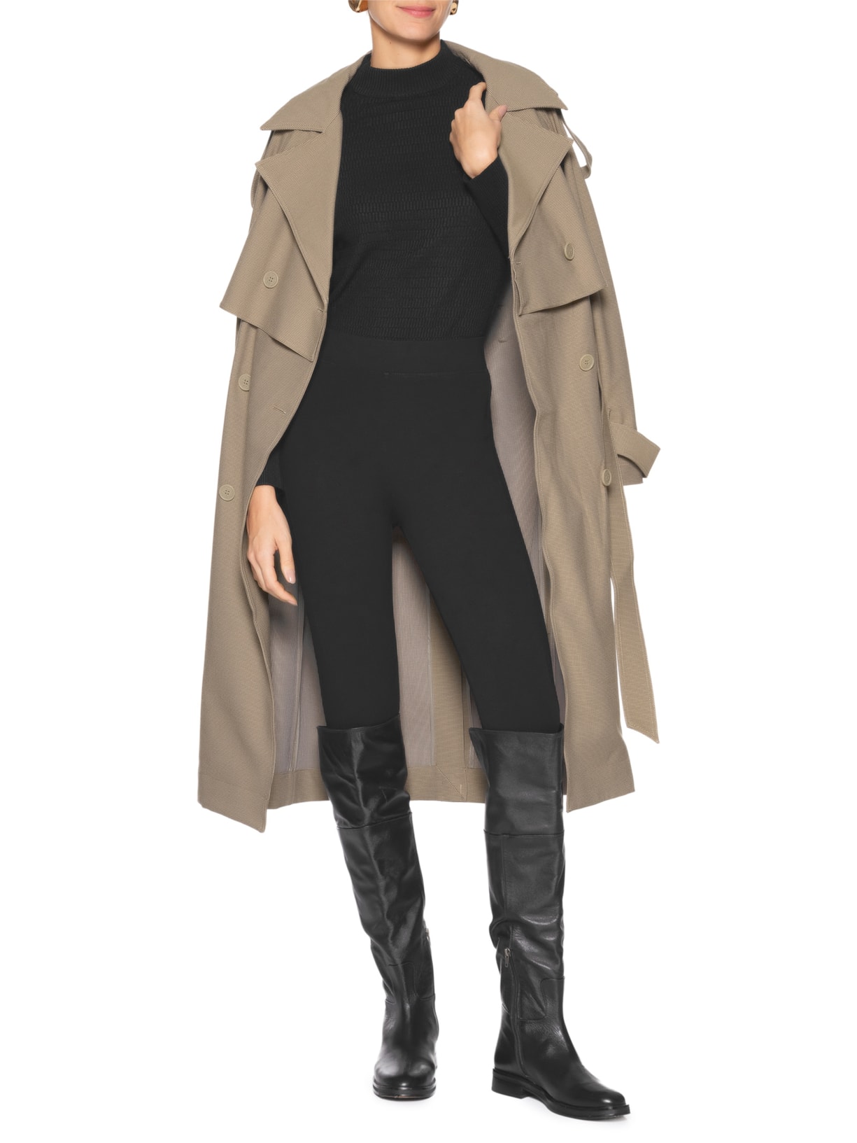 Calça Feminina Fuseau Basic Preto Animale