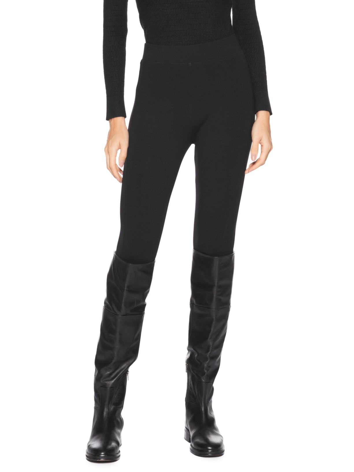 Calça Feminina Fuseau Basic Preto Animale