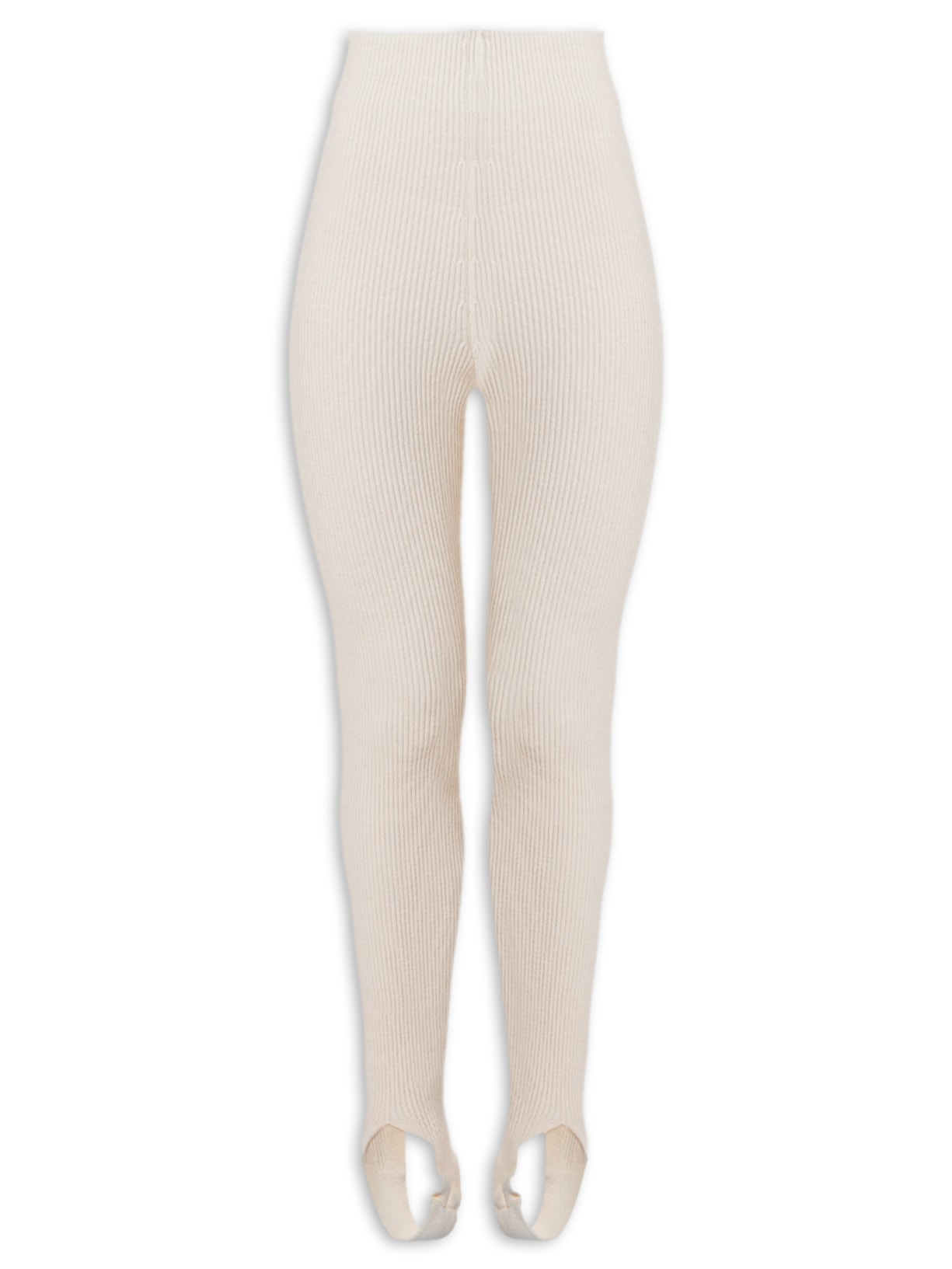 Calça Feminina Fuseau Canelada - Bege