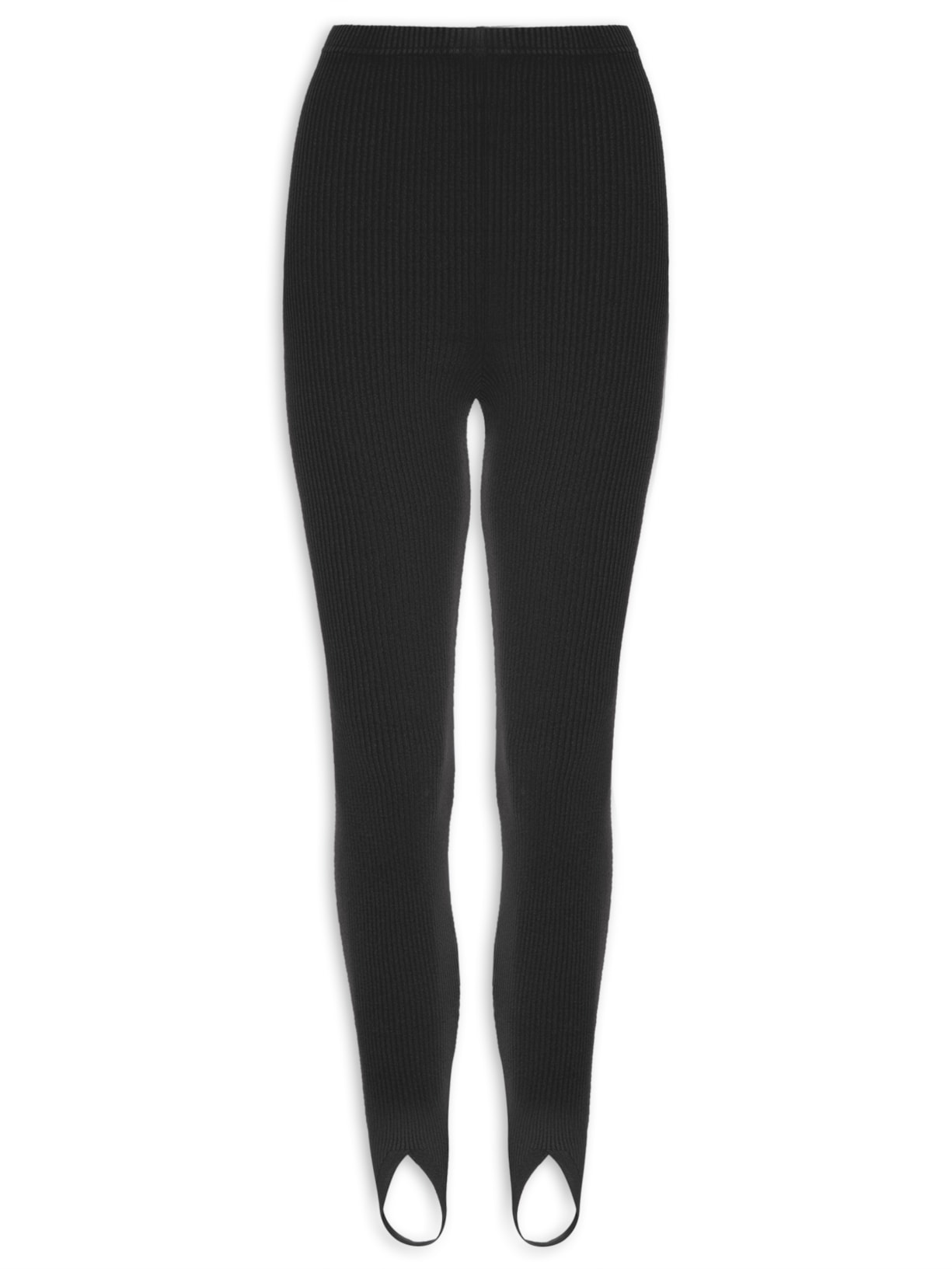 Calça Feminina Fuseau Canelada - Preto
